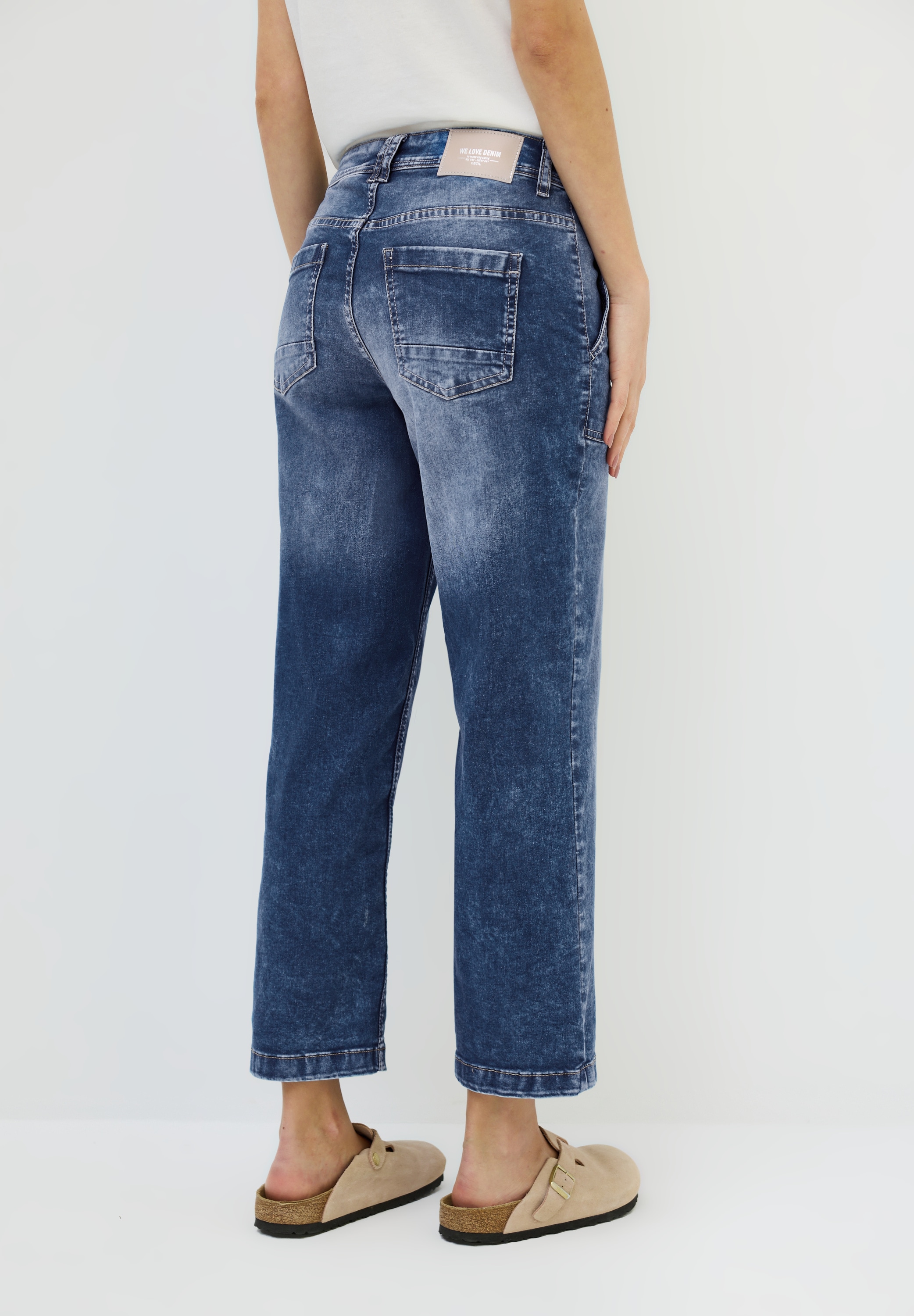 Cecil Loose-fit-Jeans, High Waist günstig online kaufen