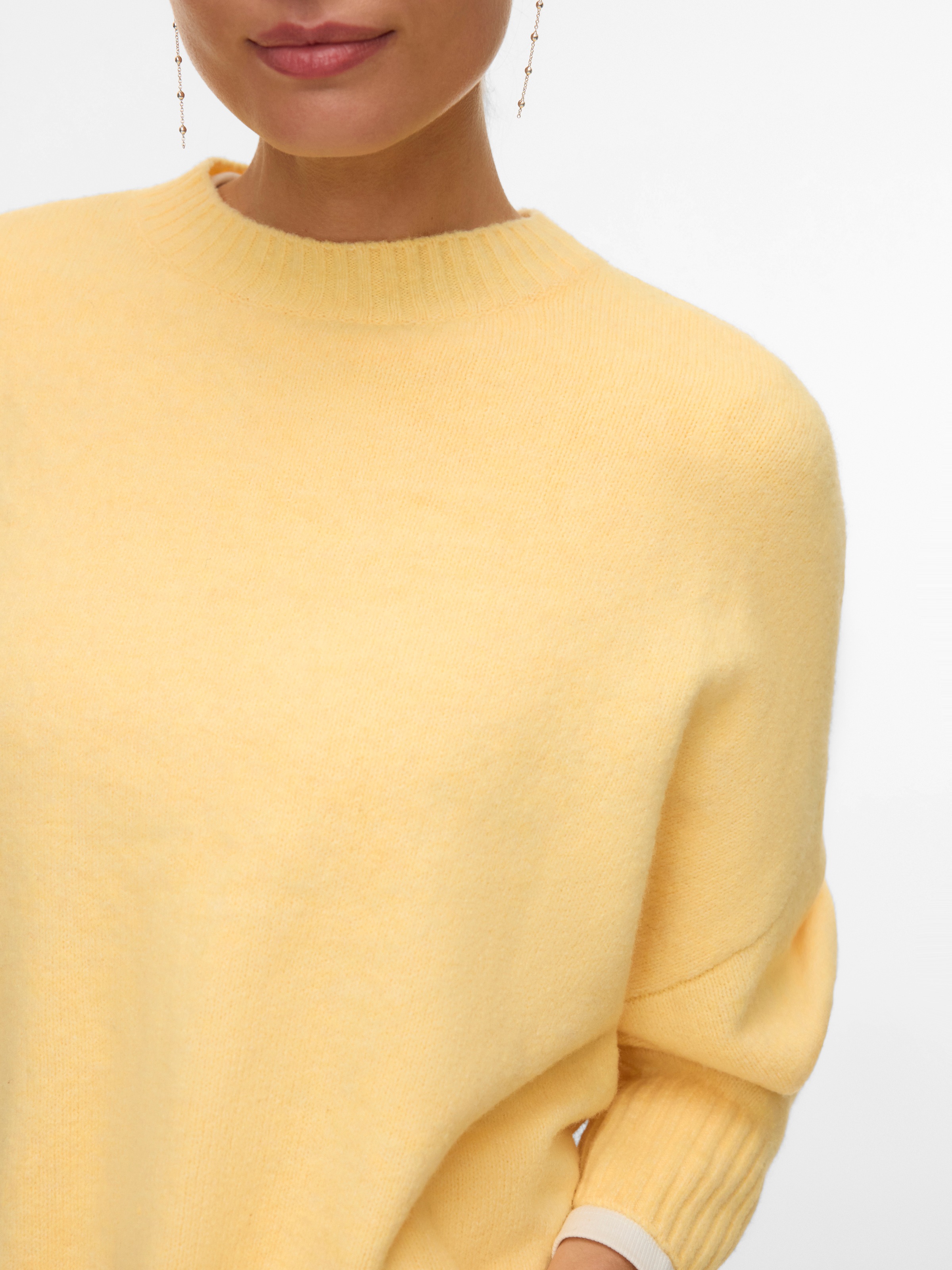 Thumbnail - Vero Moda "VMBOOM LS O-NECK PULLOVER GA NOOS"