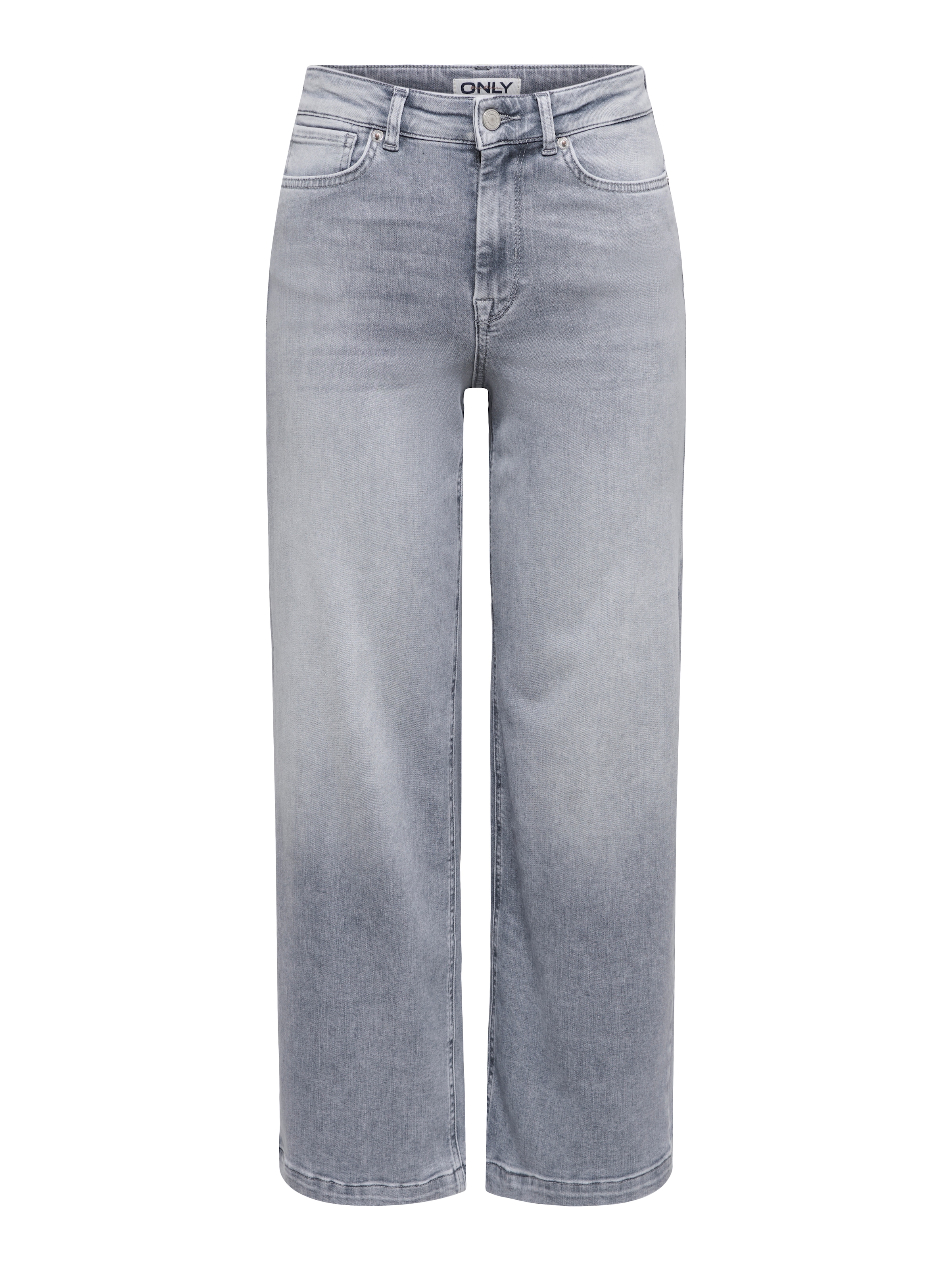 ONLY High-waist-Jeans »ONLMADISON BLUSH HW CP WD DNM REA293NOOS« hohe Taille, weite Beinform, verkürzte Länge