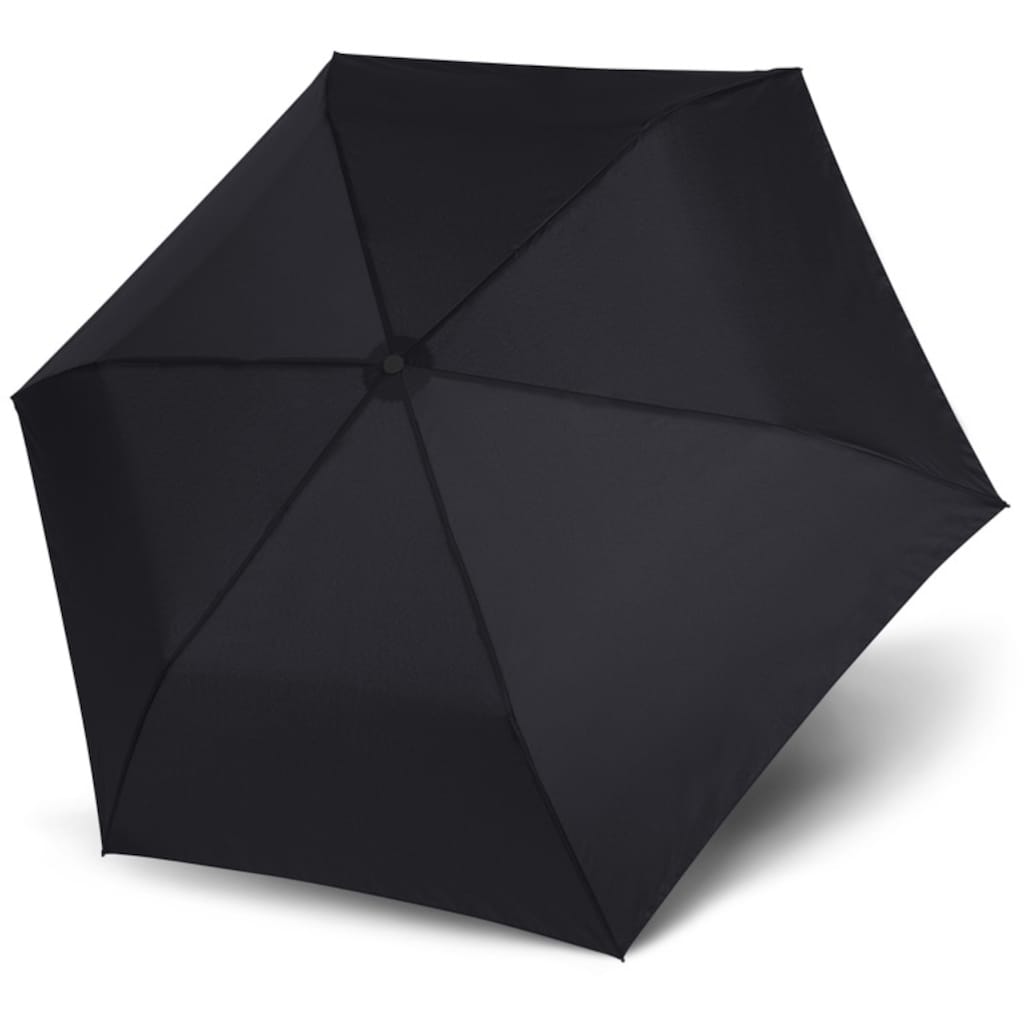 doppler® Taschenregenschirm »Zero Large Uni Simply Black«
