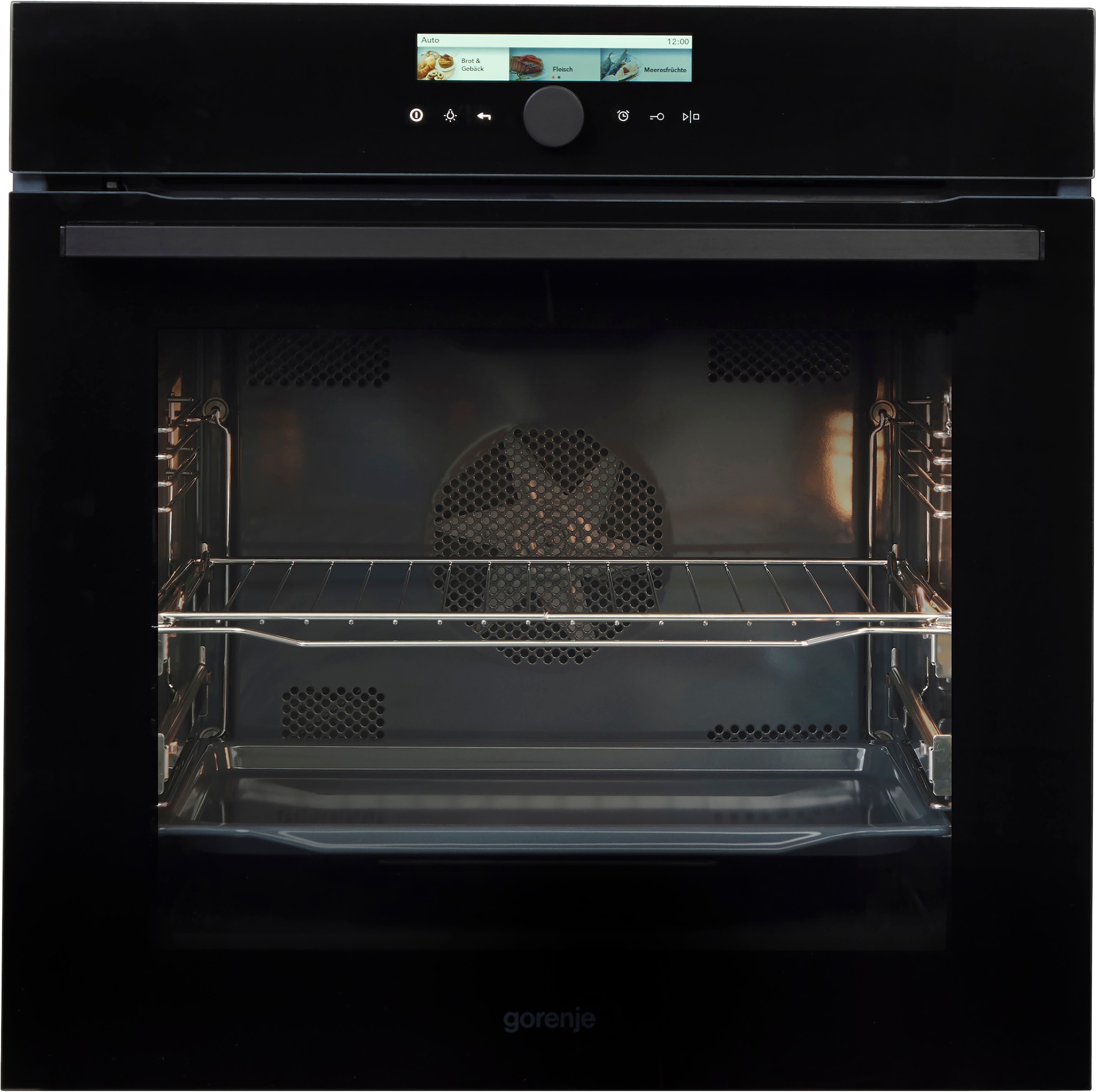 GORENJE Einbaubackofen "BOP798 S37BG", mit 2-fach-Teleskopauszug, Pyrolyse-Selbstreinigung