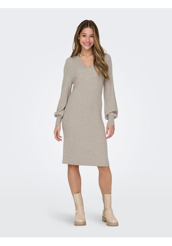 Strickkleid »ONLKATIA LS V-NECK DRESS NCA KNT«