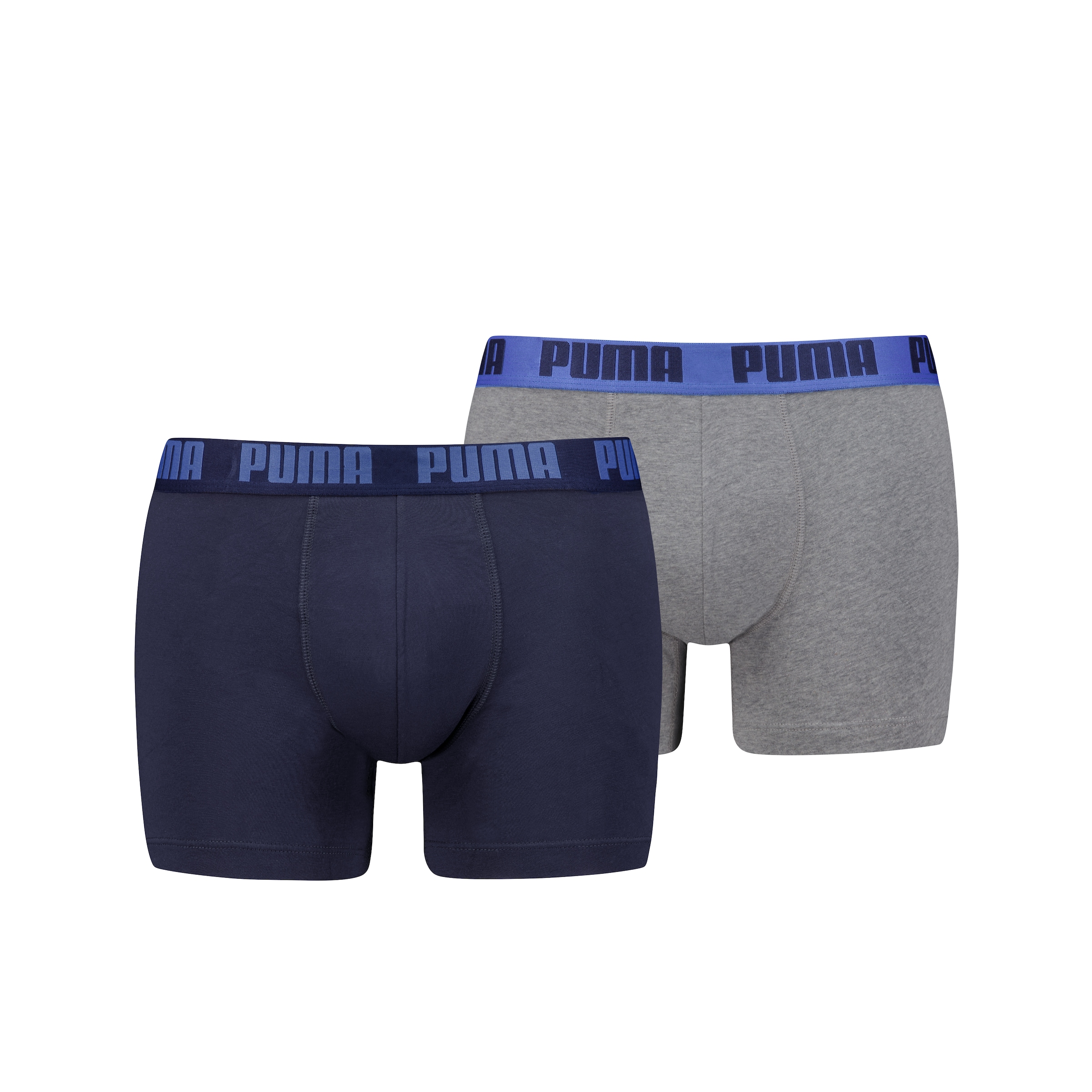 Puma Boxershorts "Puma Men Everyday Basic Boxers 2P" Packung, Mit Puma Webbund