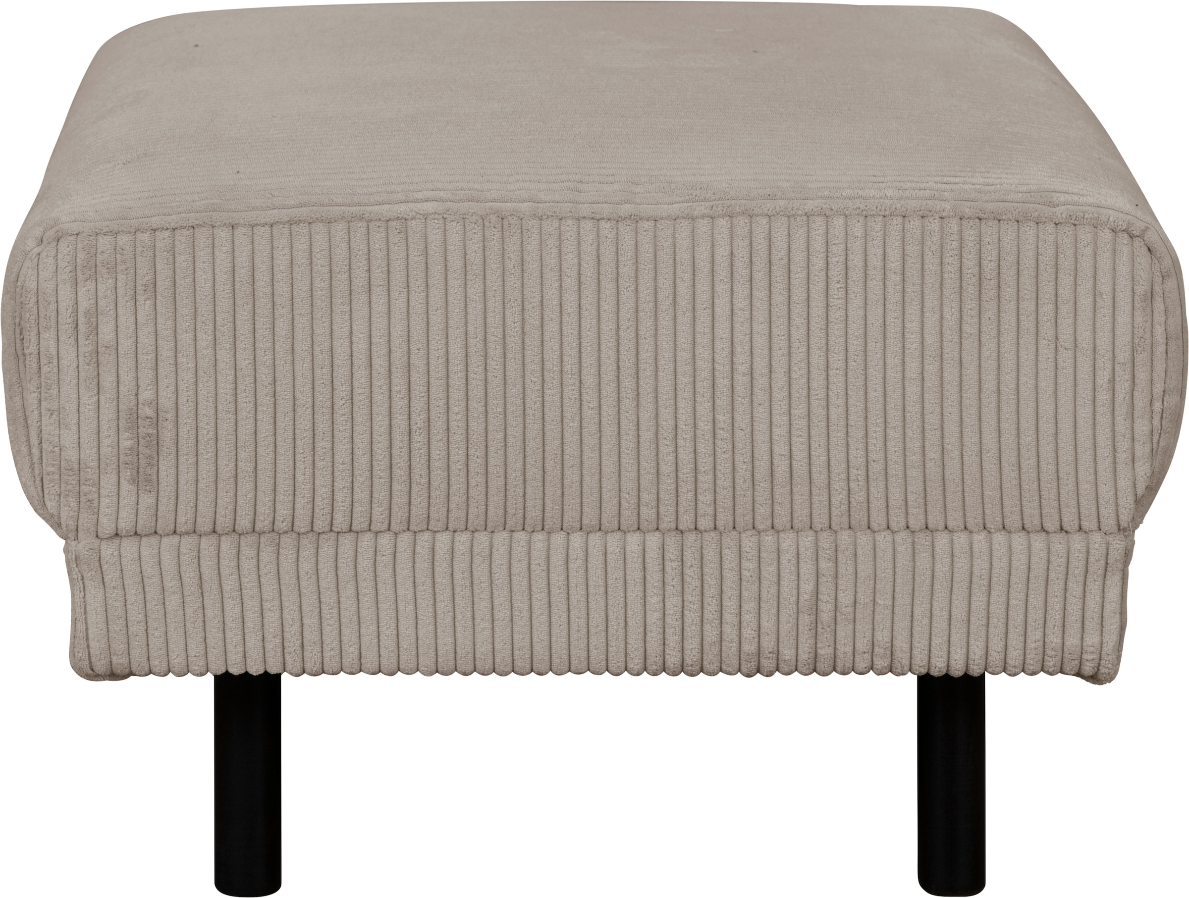 INOSIGN Polsterhocker »AGNIA B/T/H: 70/64/43 cm«, passend zur Serie, auch in Cord und Bouclé