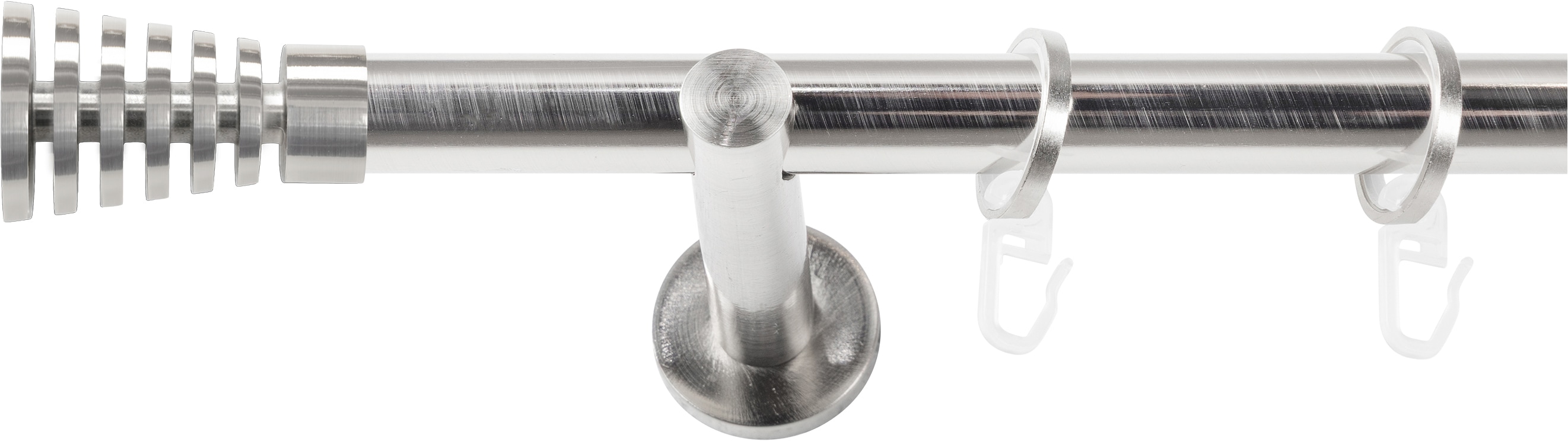 SN DECO GROUP Gardinenstange Ø 19 mm 1 läufig-läufig Fixmaß;kürzbar