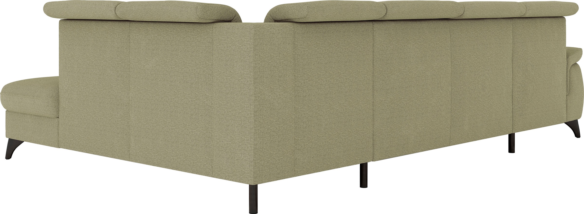 Wohnlandschaft SIT & MORE "Astoria U-Form", grün, B:329cm H:91cm T:225cm, 100% Polyester, Sofas, Wohnlandschaft, wahlweise mit motorischer Relaxfunktion 6