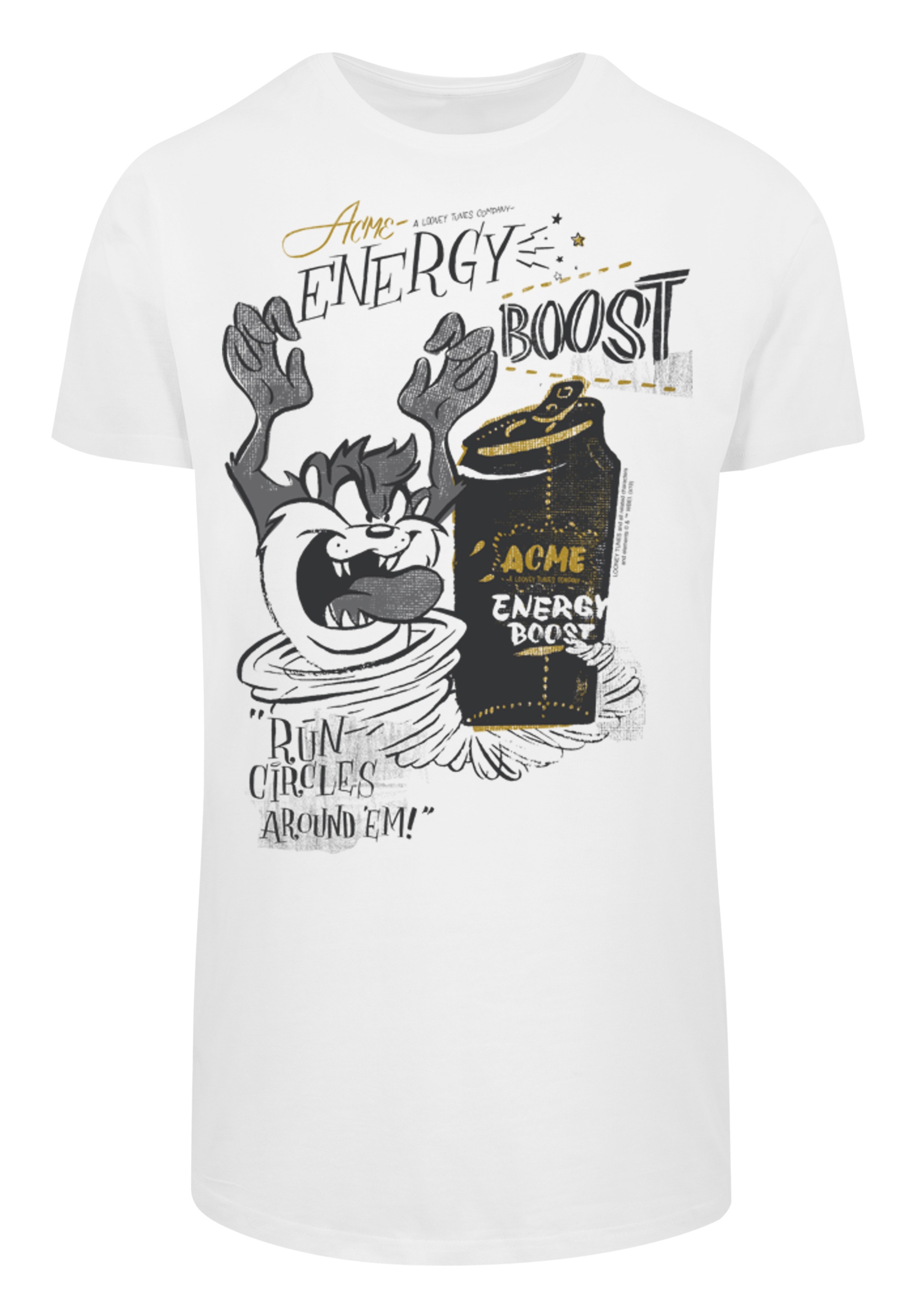 F4NT4STIC T-Shirt »Looney Tunes Taz Energy Boost«, Print