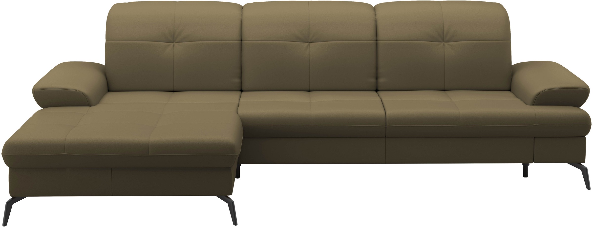 sit&more Ecksofa "Amica, L-Form, inkl. Sitztiefenverstellung & Armteilverst günstig online kaufen