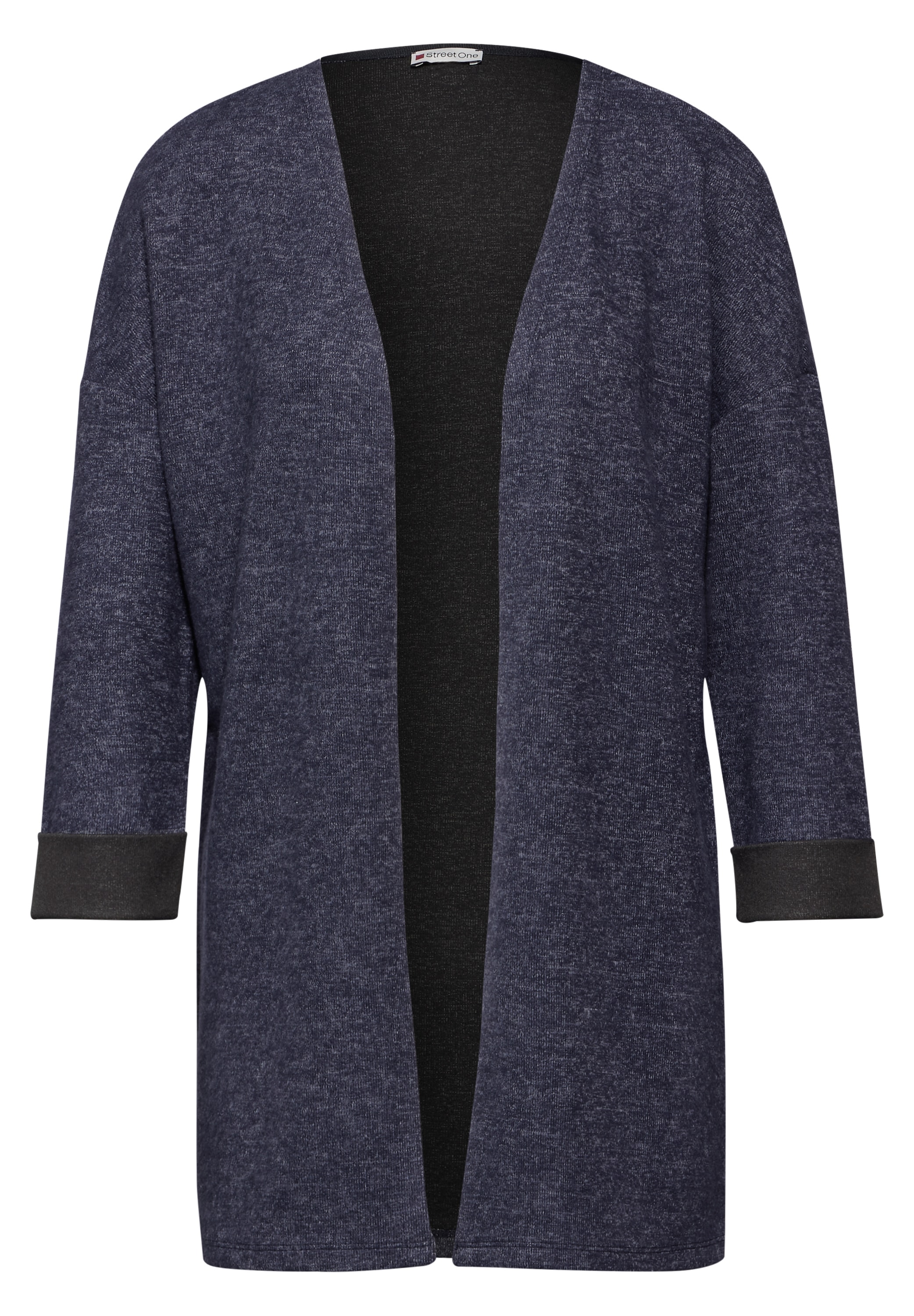 STREET ONE Cardigan, mit Materialmix