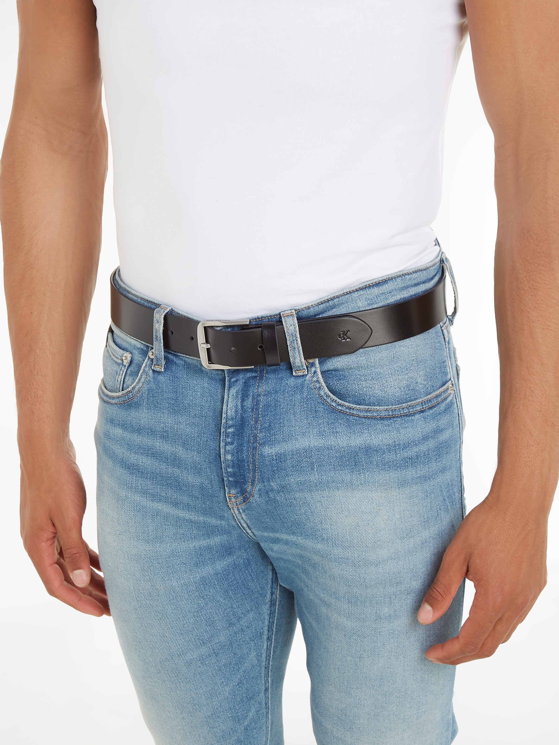 Calvin Klein Jeans Ledergürtel »CLASSIC BAUR LTHR BELT | online 35MM« R FLAT bestellen