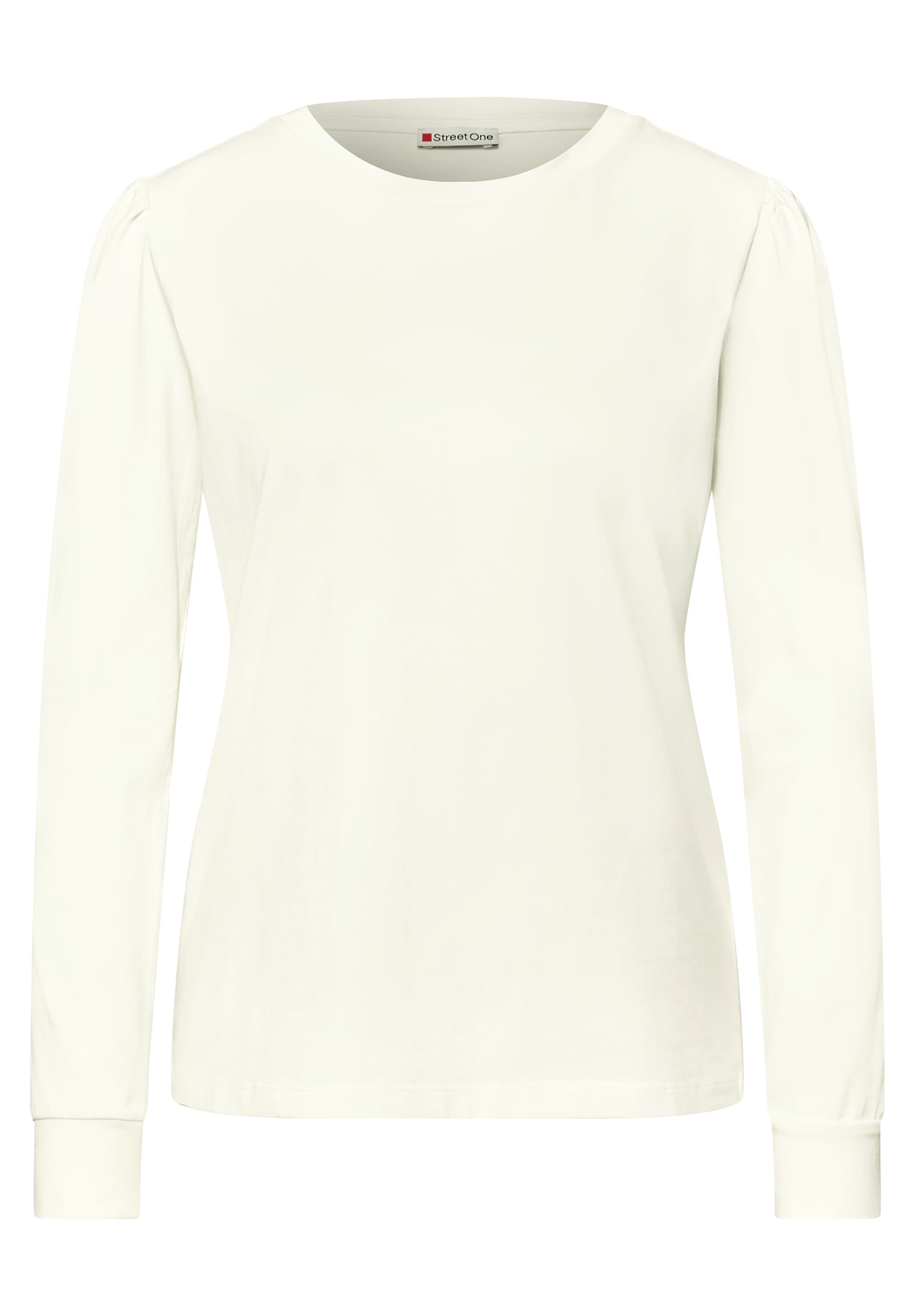 STREET ONE Langarmshirt mit Rundhalsausschnitt