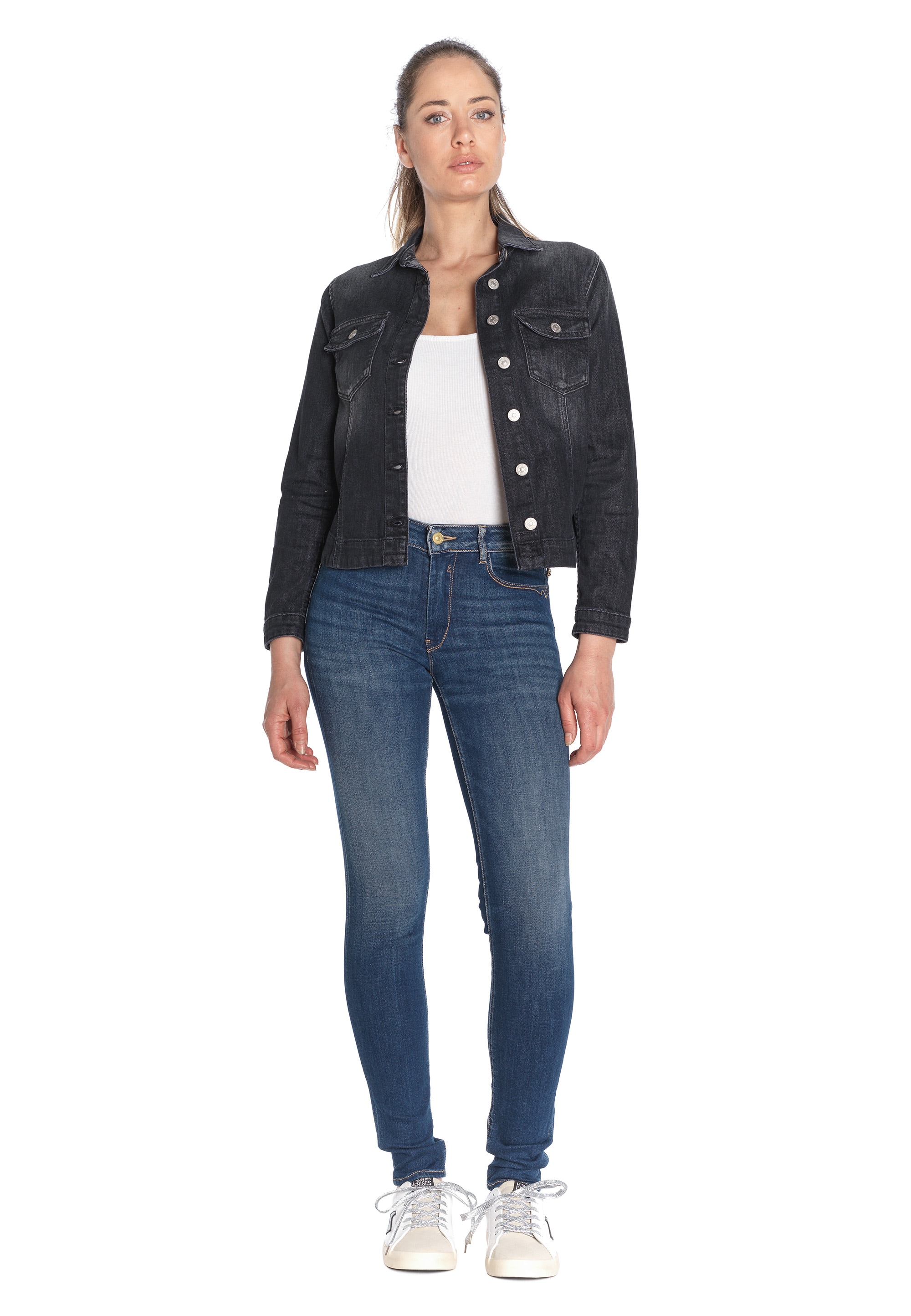 Le Temps Des Cerises Bequeme Jeans »PULPHIGH«, im figurbetonten Skinny Fit-Schnitt