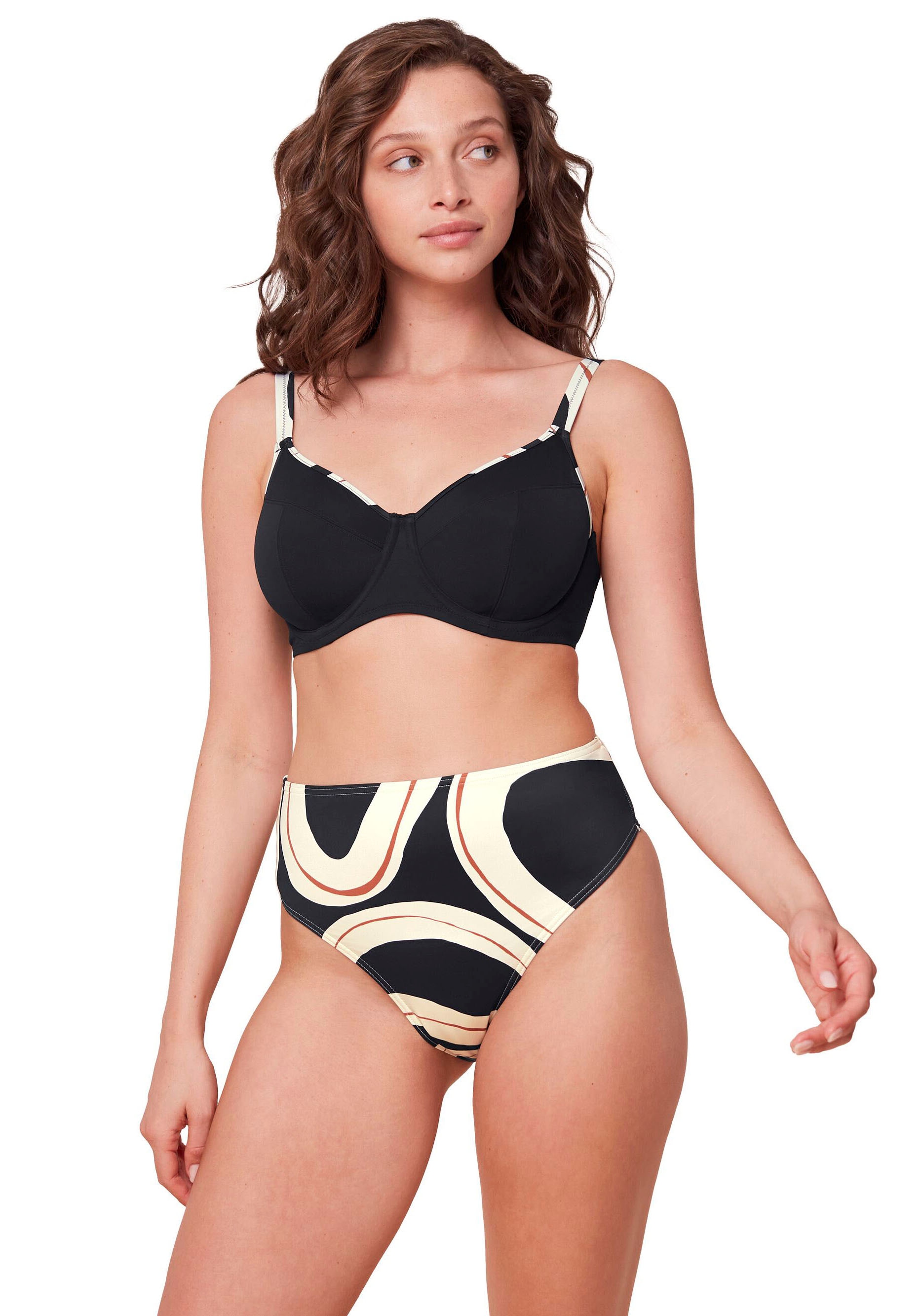 Triumph Bikini-Hose »Summer Allure Highwaist brief«, hoher Beinausschnitt und hochtailliert für eine schmeichelnde Optik