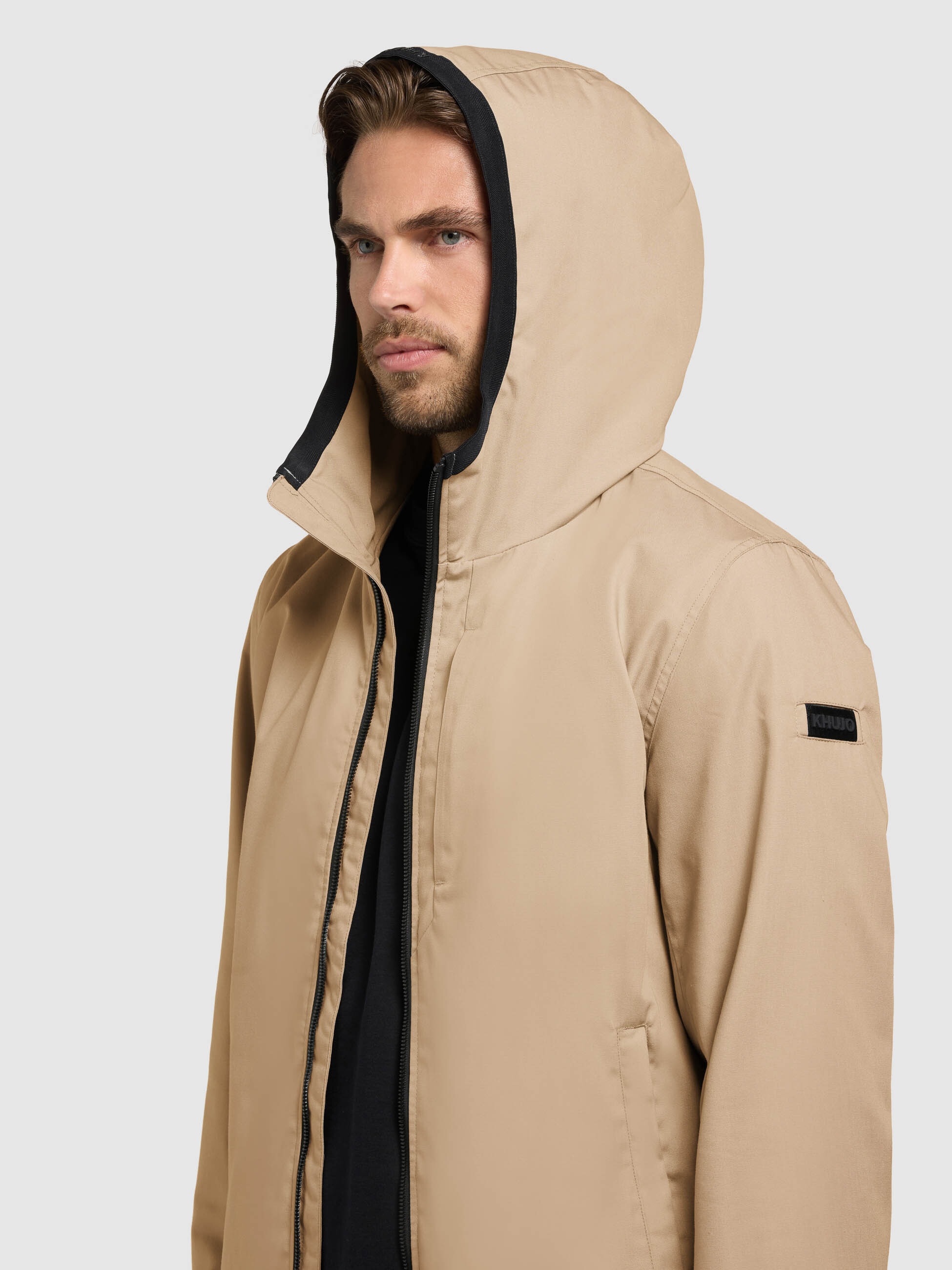 khujo Blouson »ZAMHA« mit Kapuze
