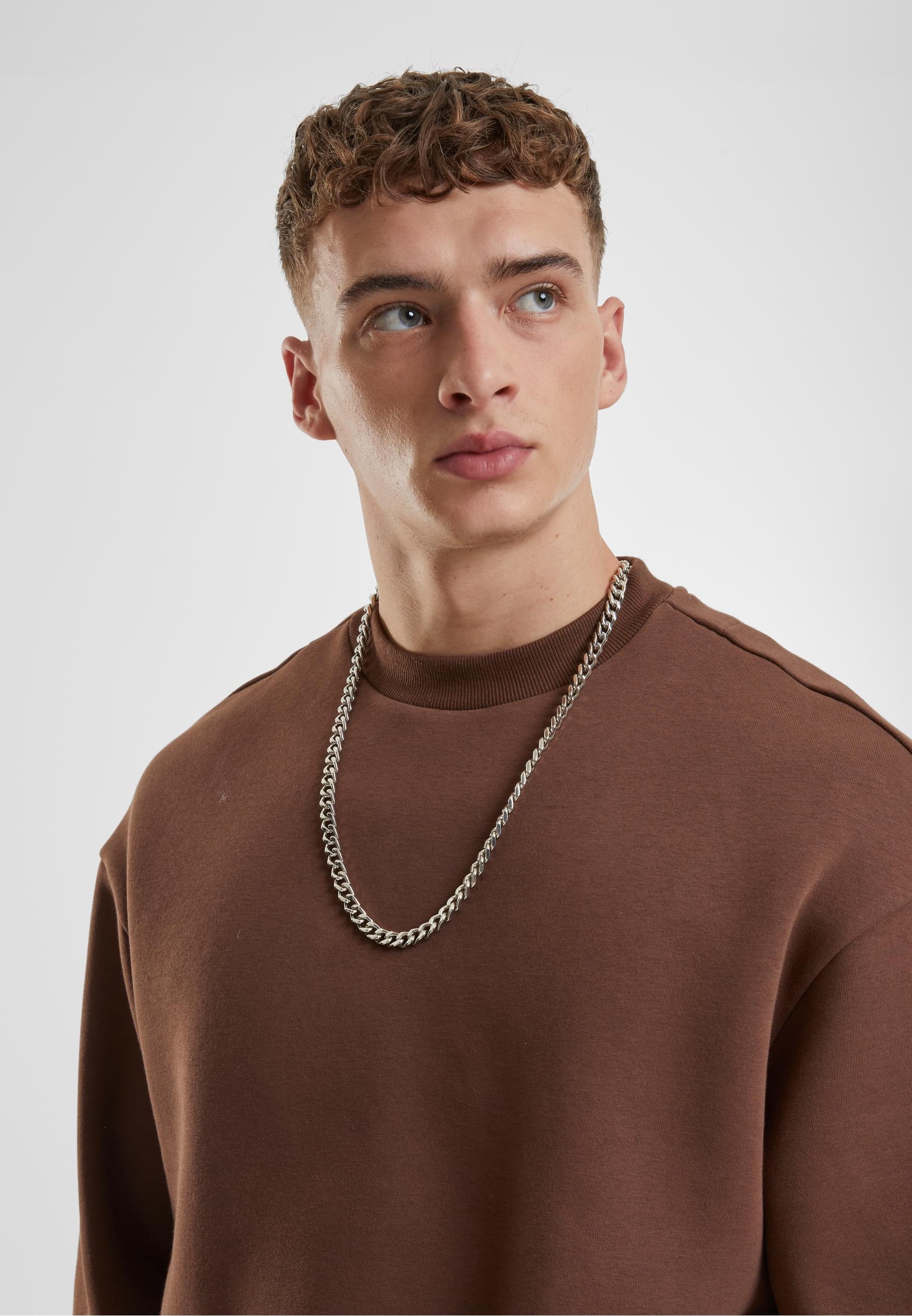URBAN CLASSICS Rundhalspullover »Urban Classics Fluffy Crewneck«, (1 tlg.)