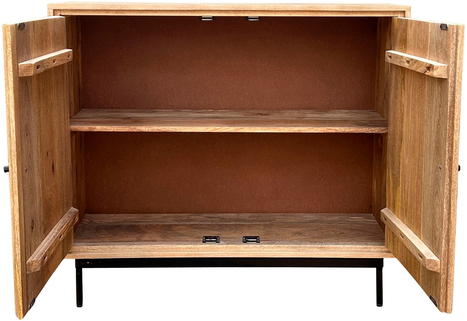 SIT Kommode 1 Stk. tlg. Lamellen-Schnitzereien auf der Front