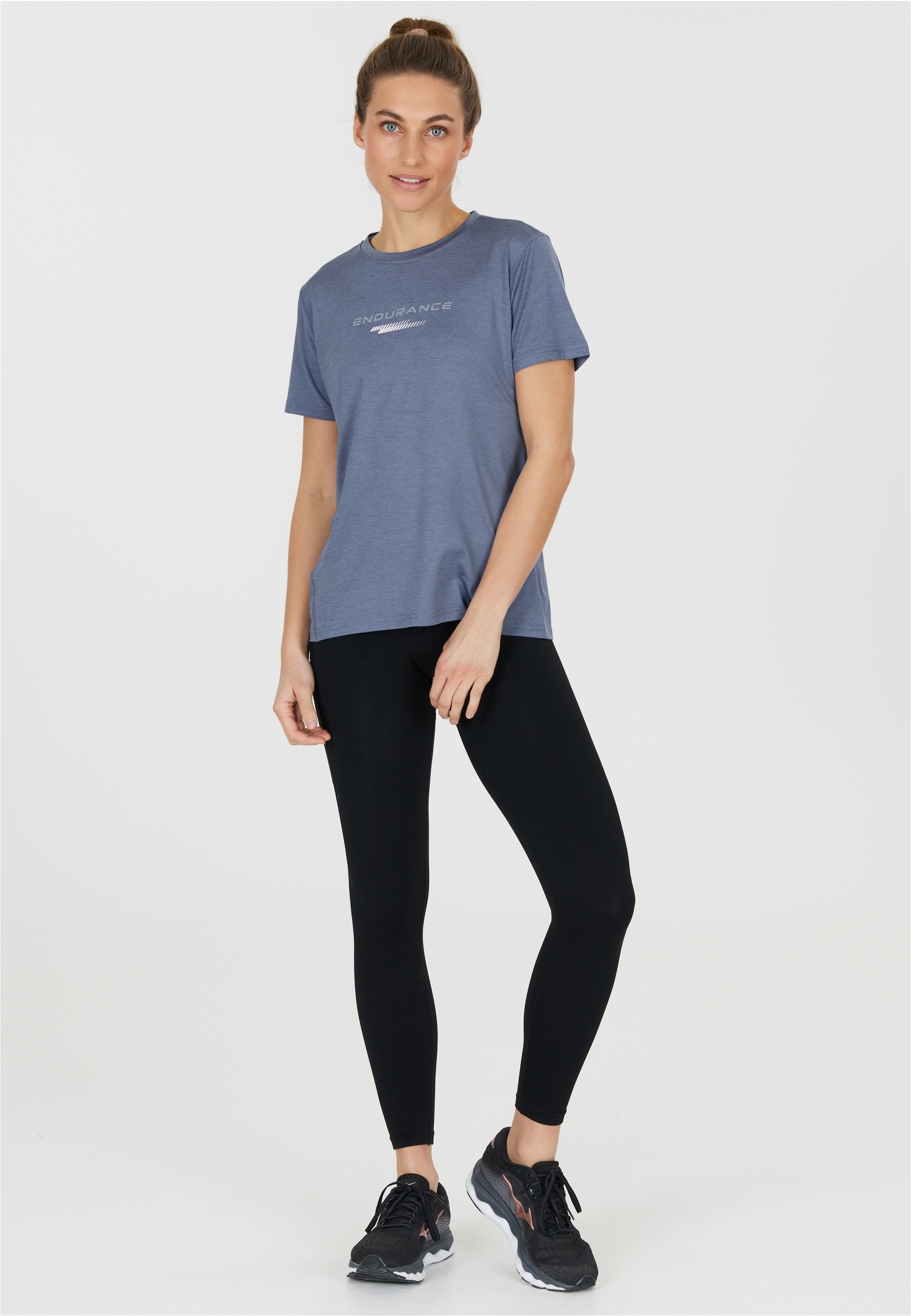 ENDURANCE Funktionsshirt »WANGE MELANGE«, (1 tlg.), mit innovativer QUICK DRY-Technologie