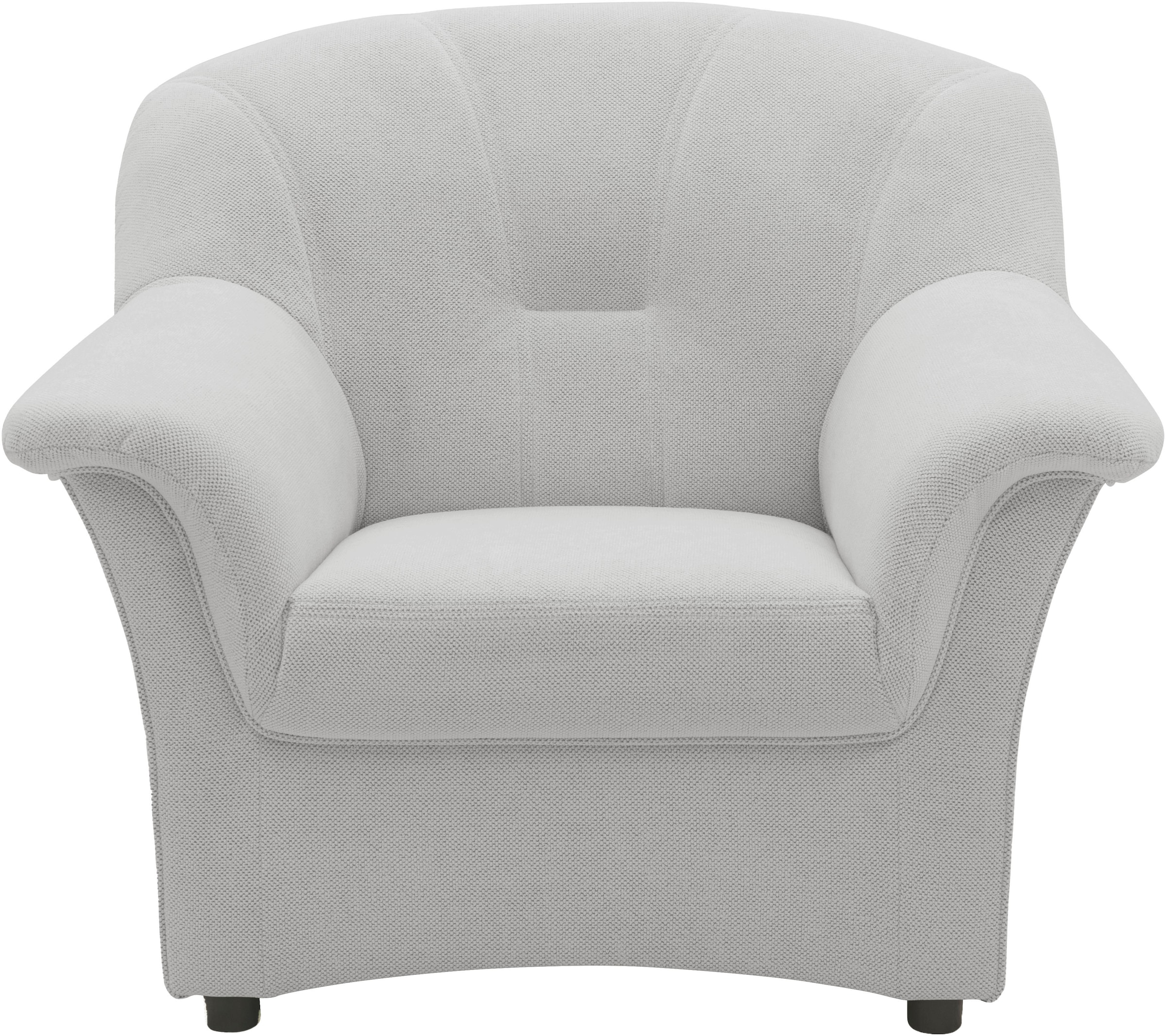 DOMO collection Sessel »Flores«, wahlweise mit Federkern (nicht bei Microfaser PRIMABELLE®-Struktur)