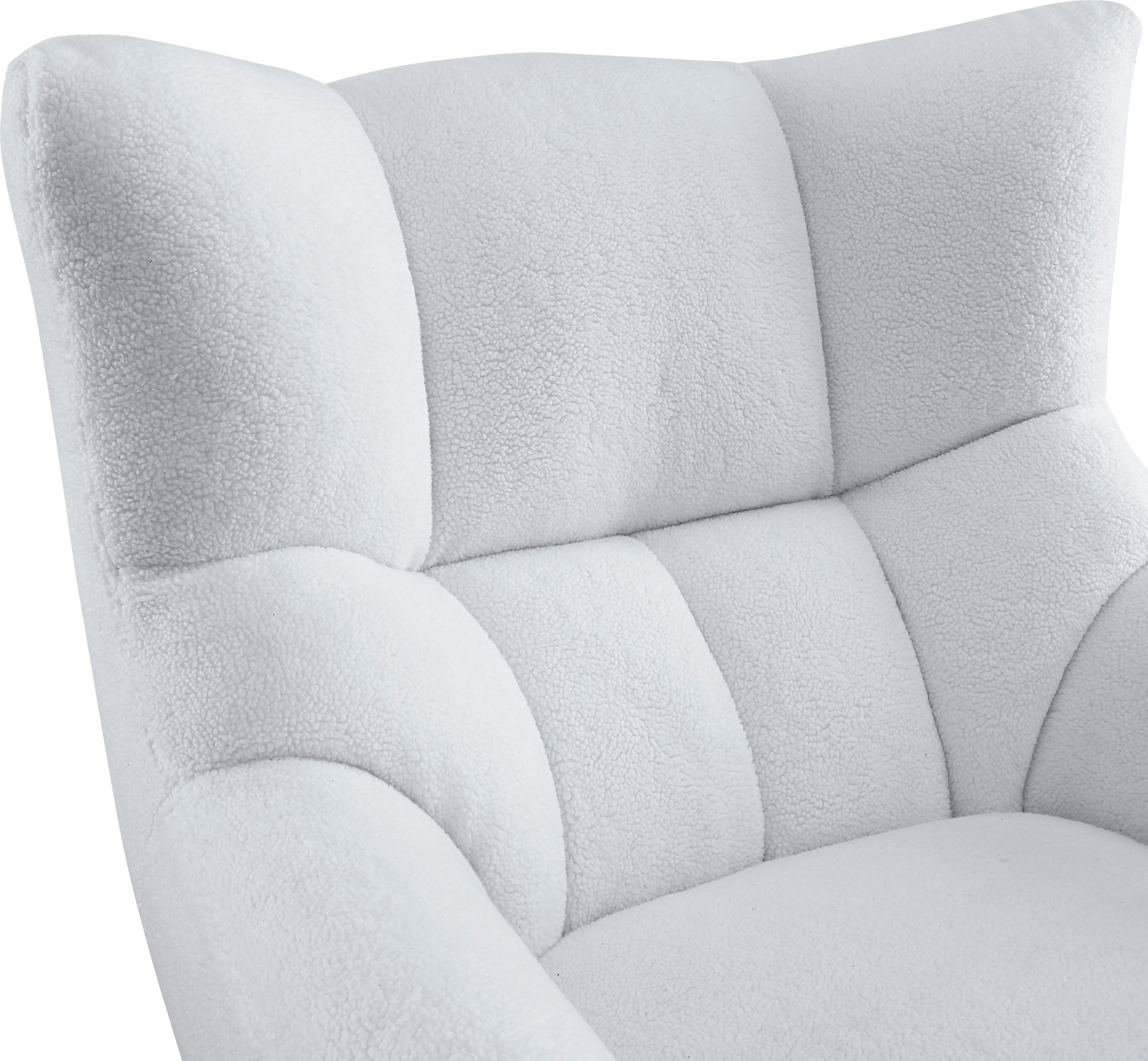 ATLANTIC home collection Sessel, mit Federkern, trendy Bezug mit Teddyoptik  bestellen | BAUR