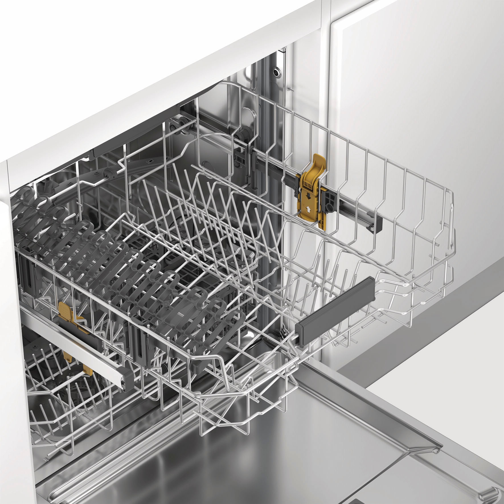 BAUKNECHT teilintegrierbarer Geschirrspüler »OBBC Ecosilent2 7540« 8,9 l 14 tlg. Maßgedecke ActiveDry – automatische Türöffnung für bessere Trocknungsergebnisse