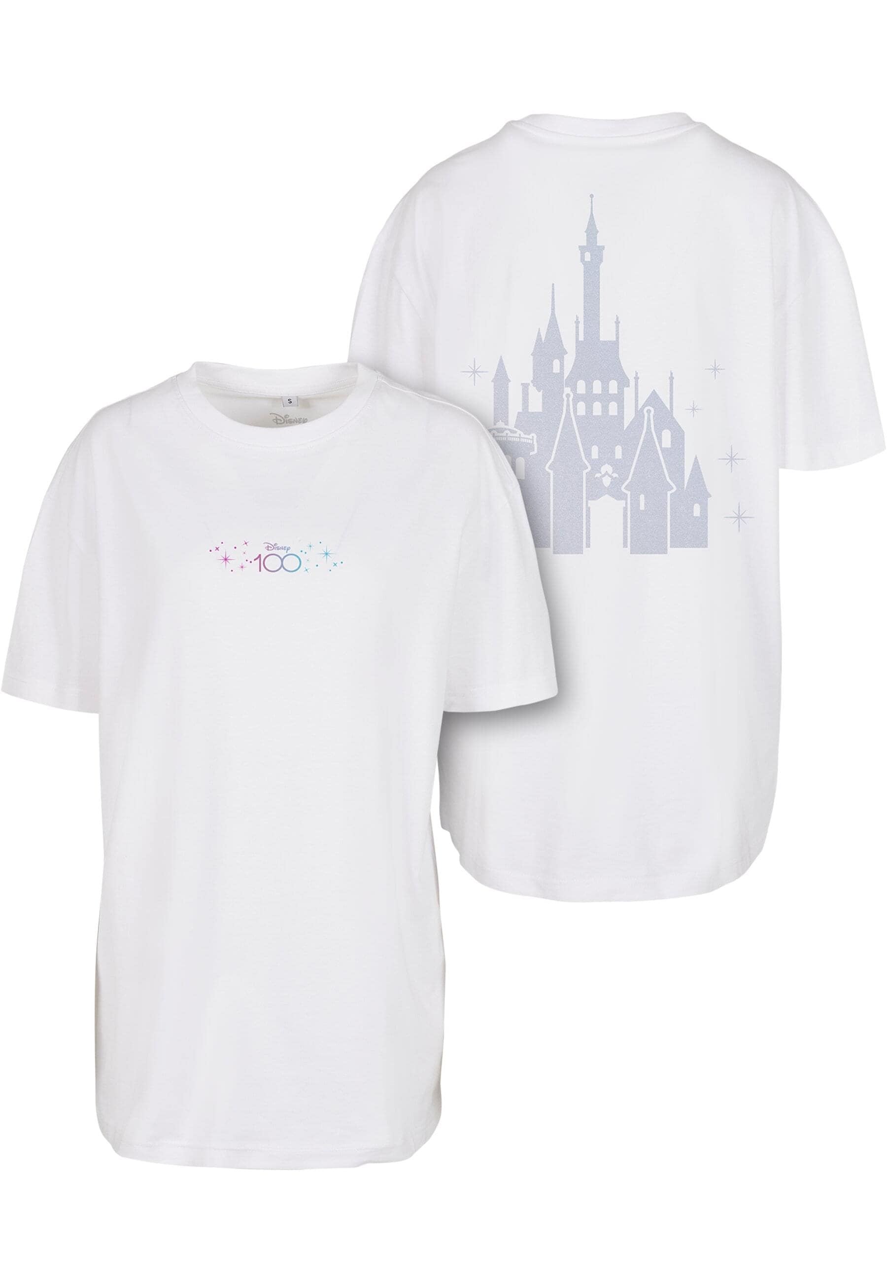 Merchcode T-Shirt "Merchcode Damen Ladies Disney 100 Castle Tee" günstig online kaufen