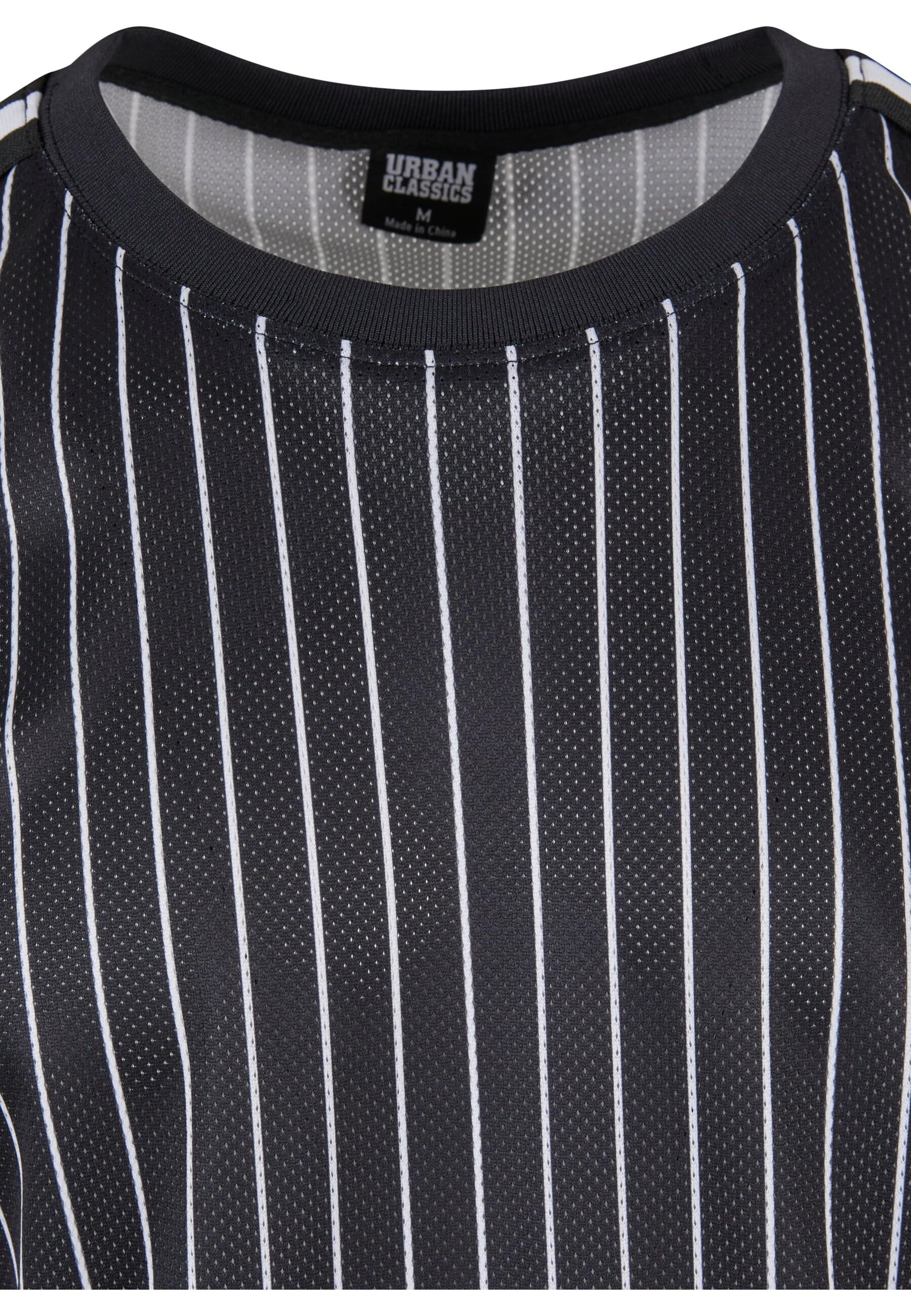 Thumbnail - URBAN CLASSICS T-Shirt "Urban Classics Herren Oversized Striped Mesh Tee" 1 Stk.