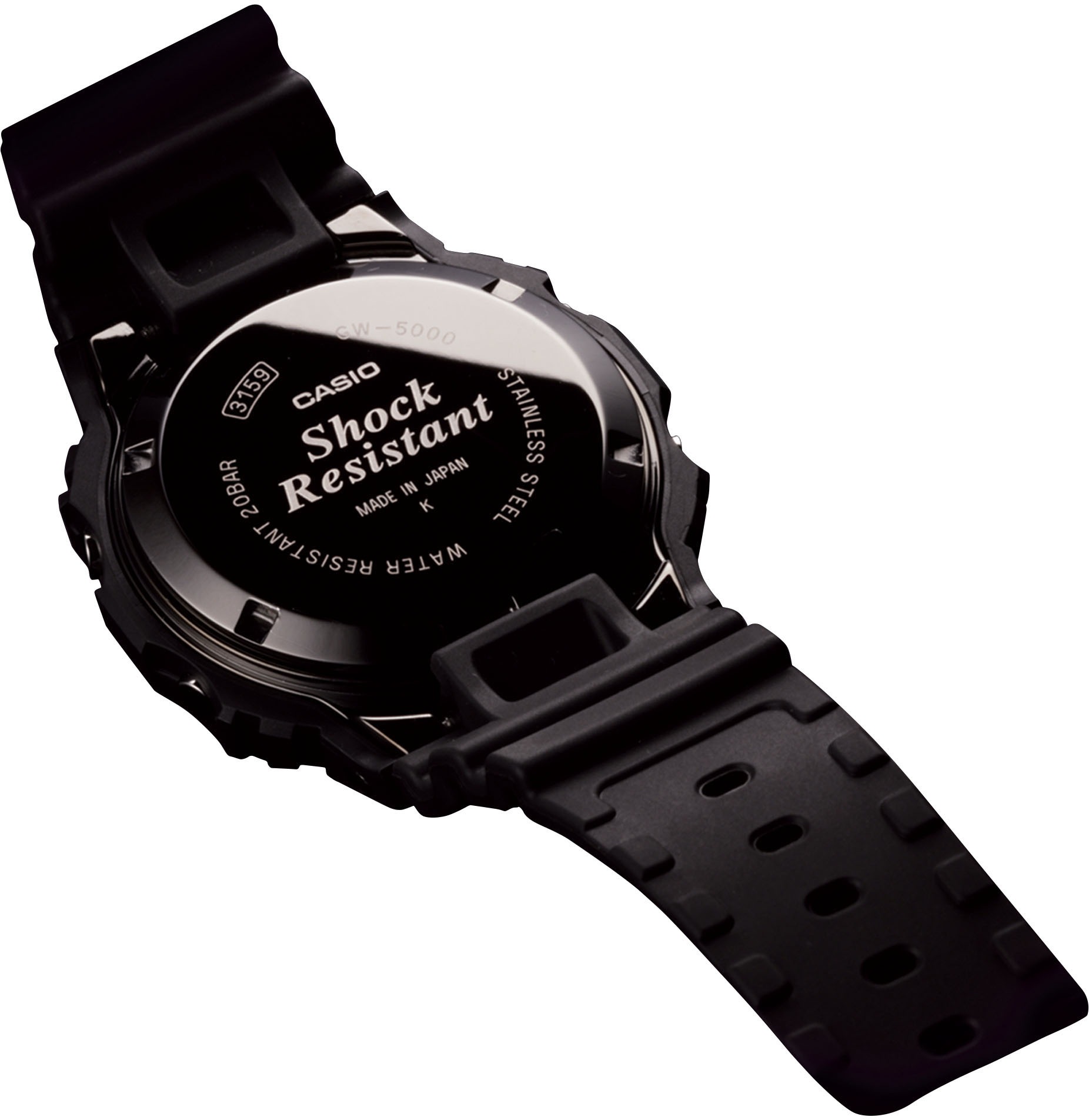 CASIO G-SHOCK Funkchronograph »GW-5000U-1ER«, Solaruhr, Armbanduhr, Herrenuhr, digital, retro,bis 20 bar wasserdicht