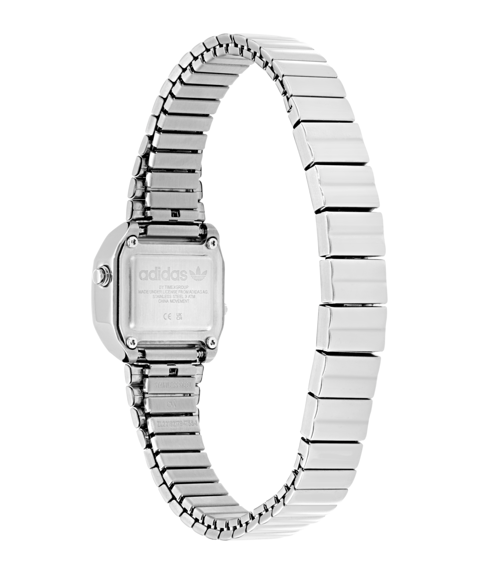 adidas Originals Digitaluhr »DIGITAL TWO XS« Quarzuhr, Armbanduhr, Damenuhr, Edelstahlarmband, digital
