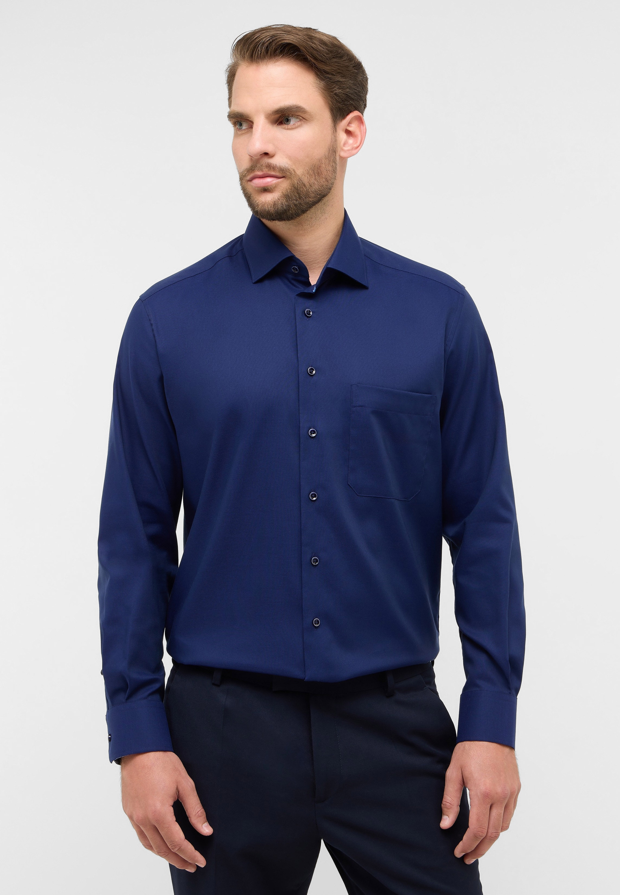 Eterna Langarmhemd "COMFORT FIT", NON IRON (bügelfrei) günstig online kaufen
