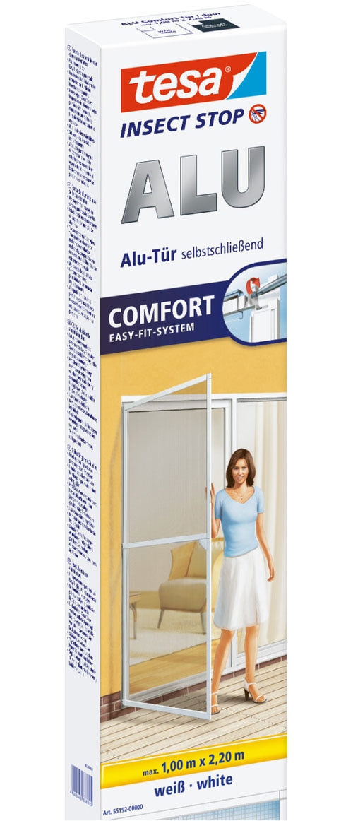 tesa Insektenschutz-Tür "Insect Stop ALU Comfort Fliegengitter für Türen - günstig online kaufen