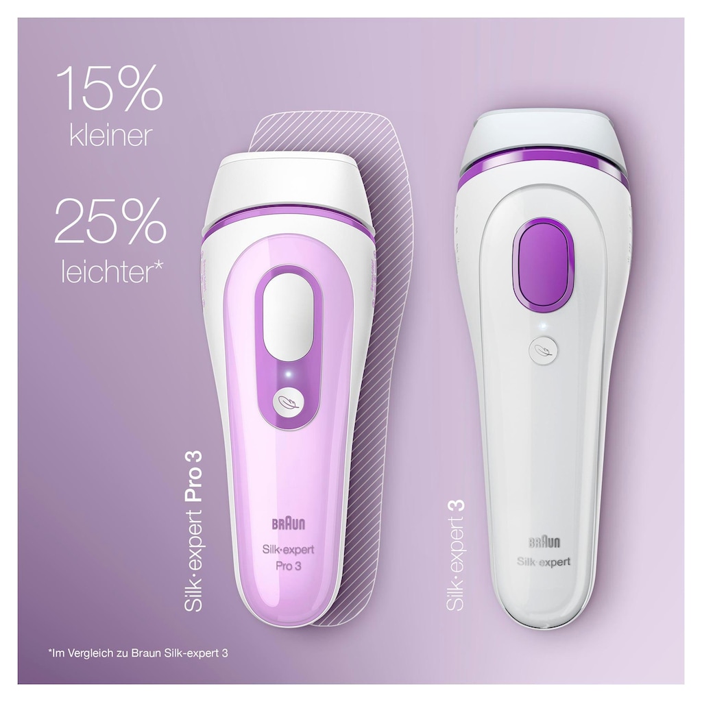 Braun IPL-Haarentferner »Silk·Expert Pro 3 PL3132«, 300.000 Lichtimpulse