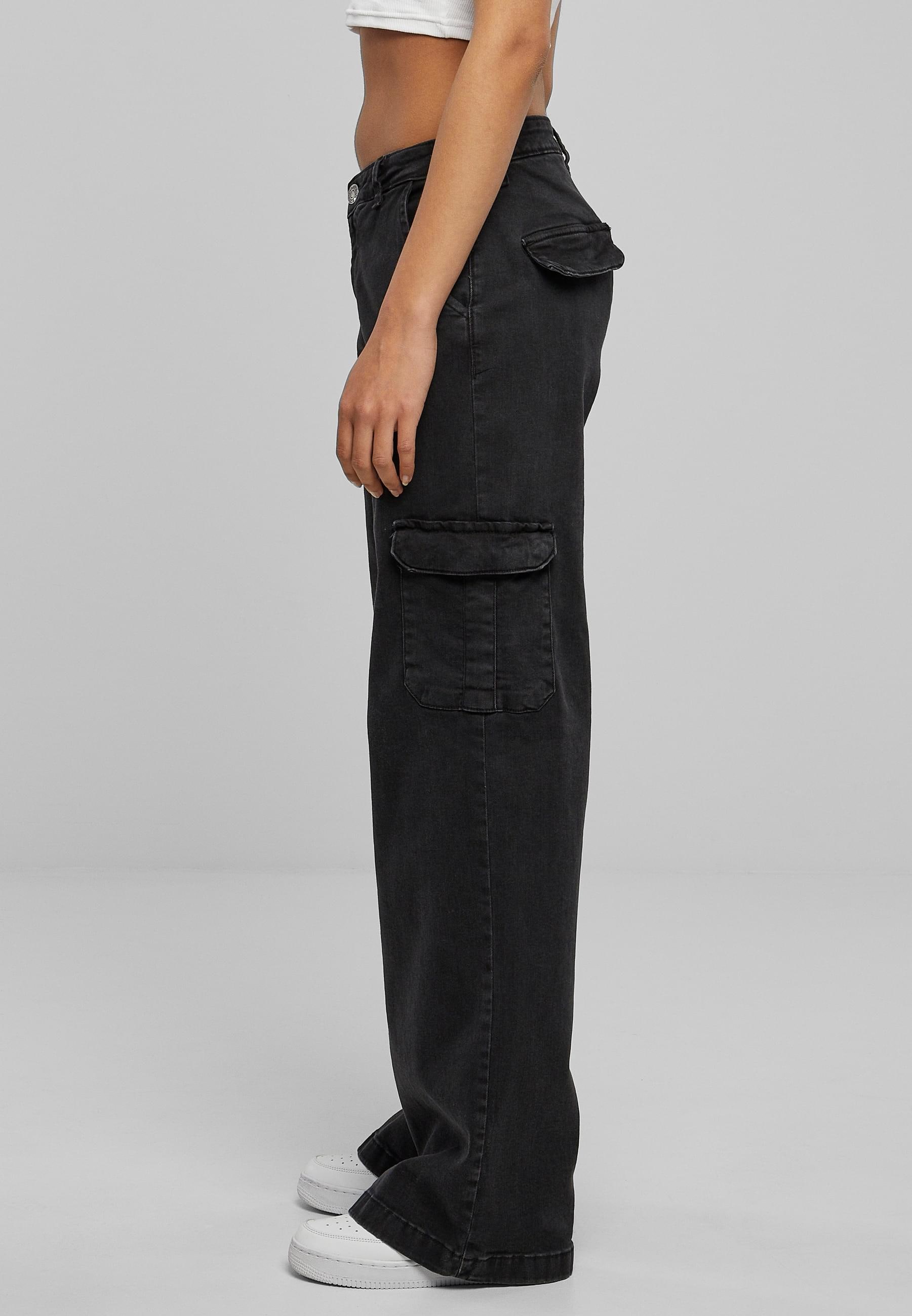 URBAN CLASSICS Stoffhose »Urban Classics Damen«, (1 tlg.)