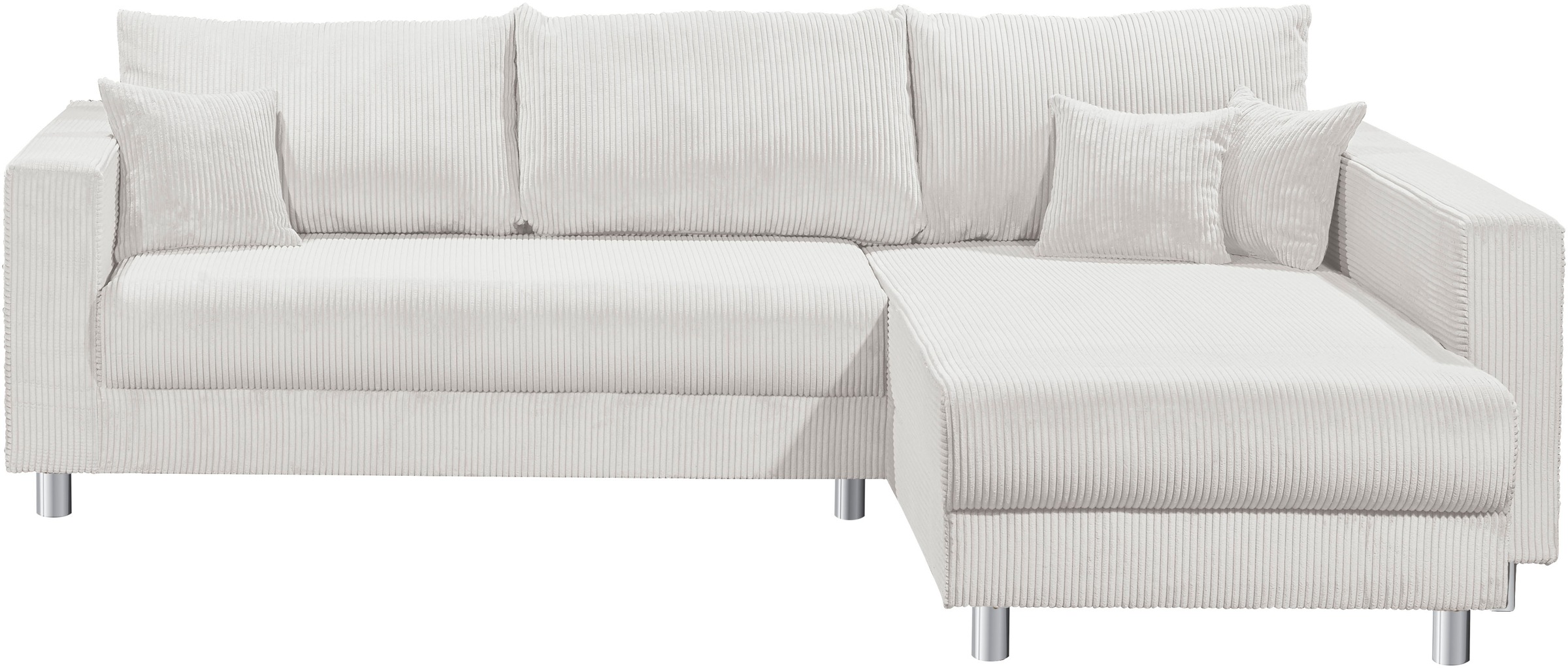 INOSIGN Ecksofa "153", Inkl. Schlaffunktion und großen Strauraum günstig online kaufen