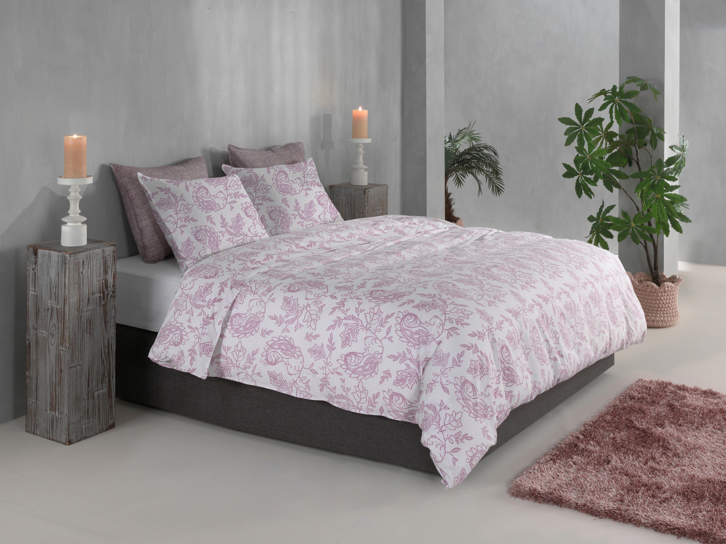 ZO HOME Bettwäsche "Indiano" 2 Stk. tlg. Bettwäsche aus 100% Baumwolle, hoc günstig online kaufen