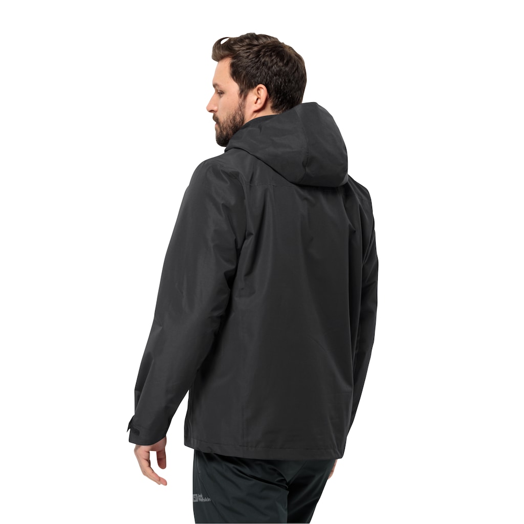 Jack Wolfskin 3-in-1-Funktionsjacke »TAUBENBERG 3IN1 JKT M«, mit Kapuze