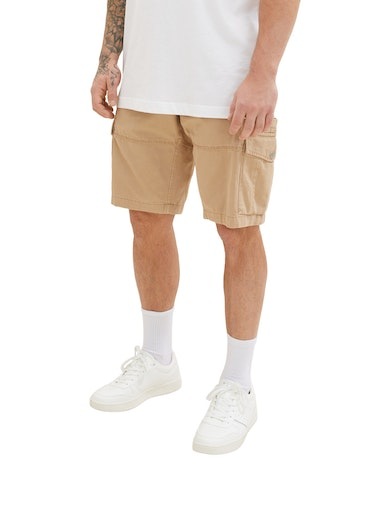 TOM TAILOR PLUS Cargoshorts Mehrfache Seitentasche