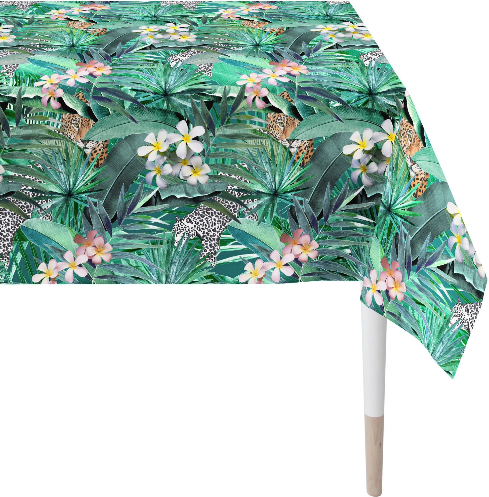 APELT Tischdecke "6852 SUMMERTIME, Sommerdeko, Sommer" mit tropischem Motiv günstig online kaufen