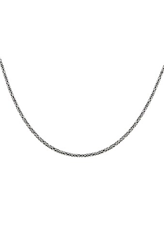 Kette mit Anhänger »Silber 925 oxidiert Königskette«