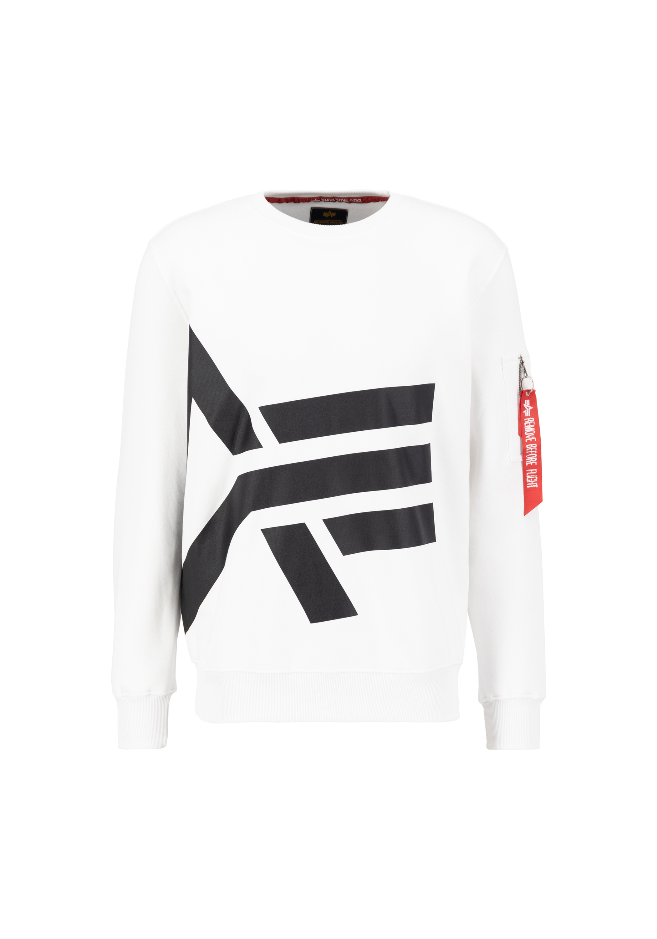 Alpha Industries Sweater "Alpha Industries Men - Sweatshirts Side Logo Swea günstig online kaufen