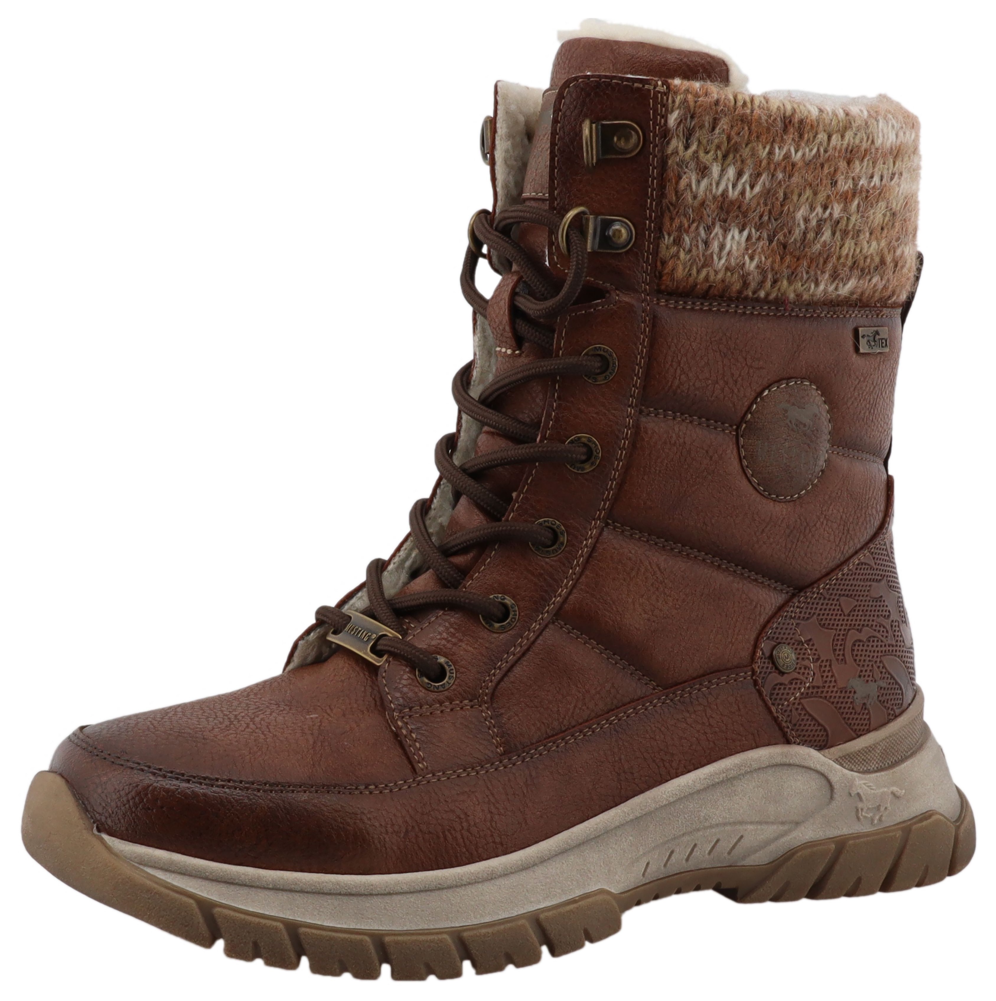 Mustang Shoes Winterboots "Raissa" Schnürboots, Winterstiefel mit TEX-Membr günstig online kaufen