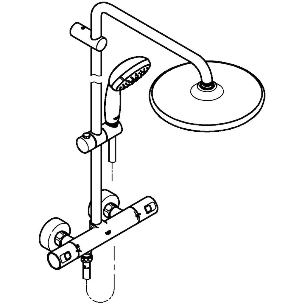 Grohe Duschsystem »Vitalio Start System 250«