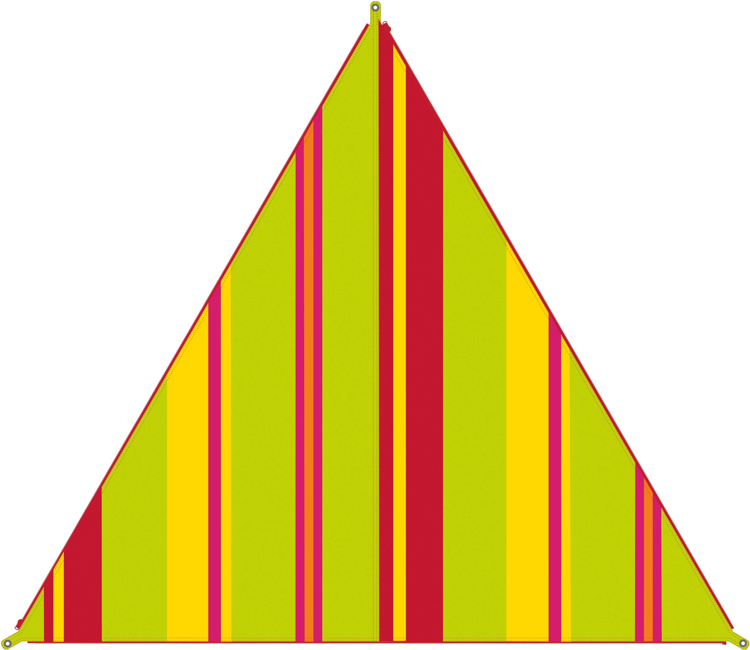 BENT Sonnensegel "Zip-Canvas", B/T: 250cm x 250cm, bunt, Sonnensegel