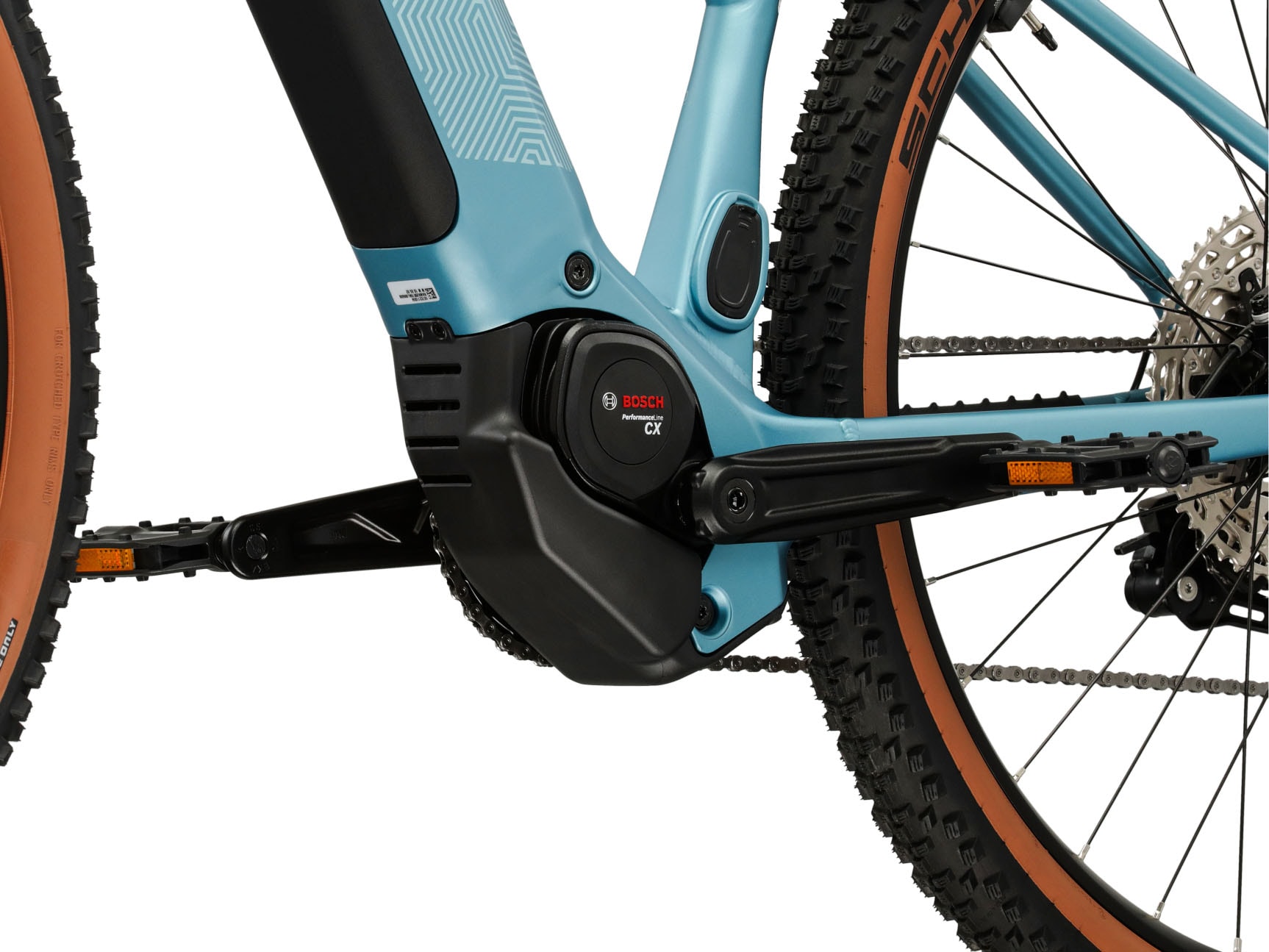 Kross »E-MTB Influx Hybrid 4.0 21,3Ah / 800 Wh 29 Zoll blau 12 Gänge 2026« 12 Gang Shimano DEORE M6100 Schaltwerk Kettenschaltung Mittelmotor 250 W