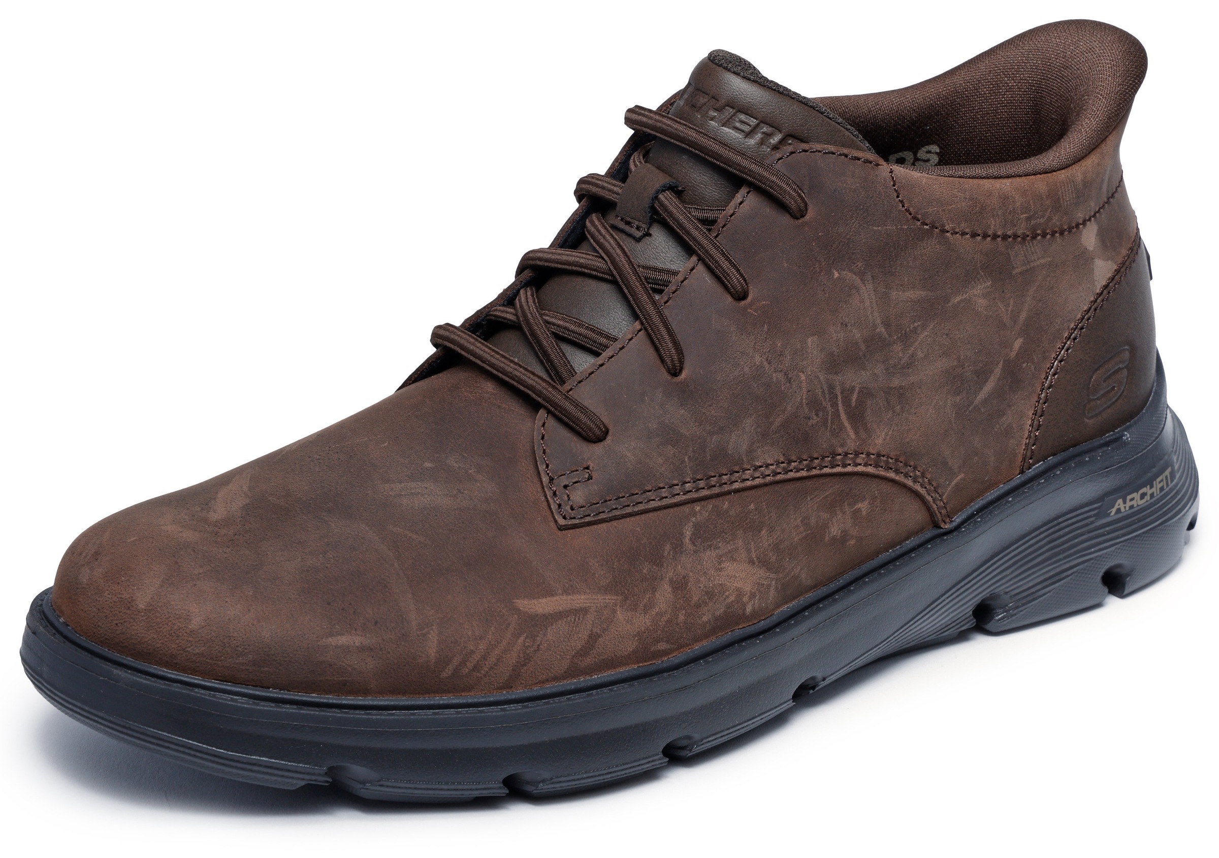 Skechers Schnürboots "ARCH FIT GARZA" Freizeitschuh, Trekkingschuh mit Slip günstig online kaufen