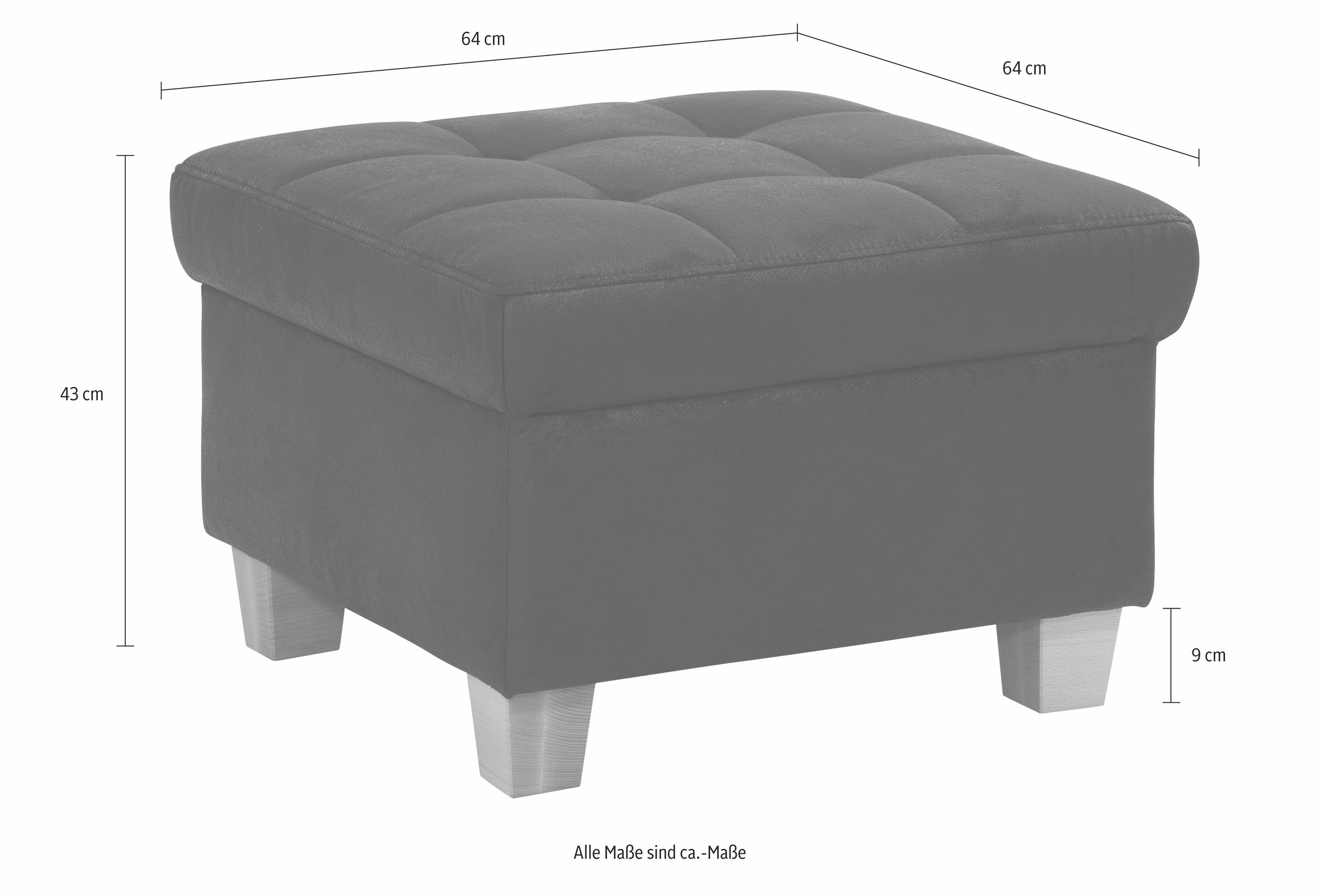 Home affaire Hocker "Corby" günstig online kaufen