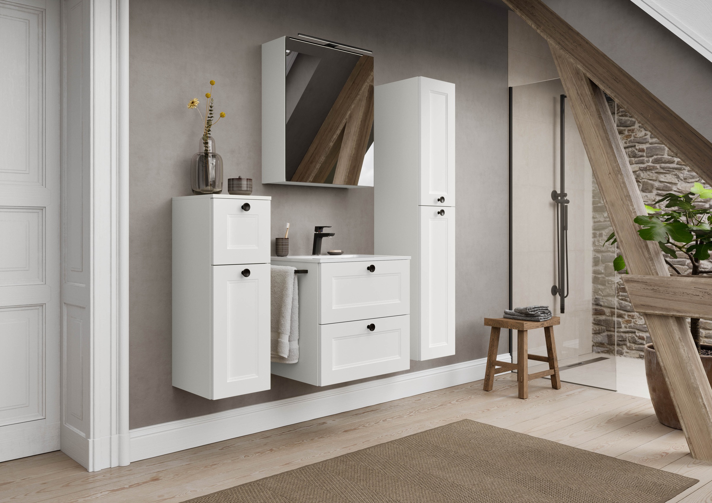 nobilia® Badmöbel-Set »Cascada«