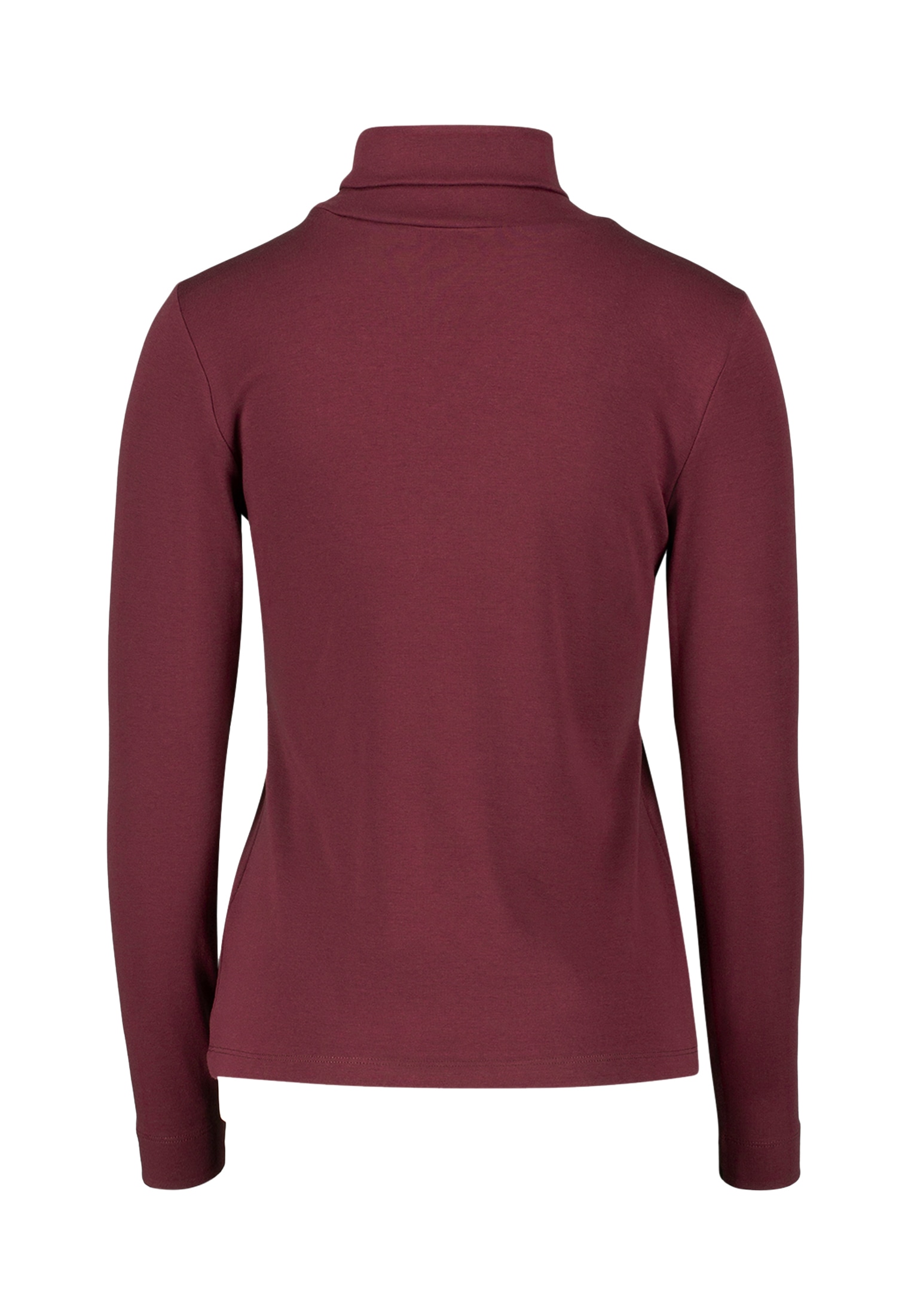 Zero Kurzarmshirt »zero Damen Rollkragenshirt mit langen Ärmeln«, (1 tlg.), Plain/ohne Details
