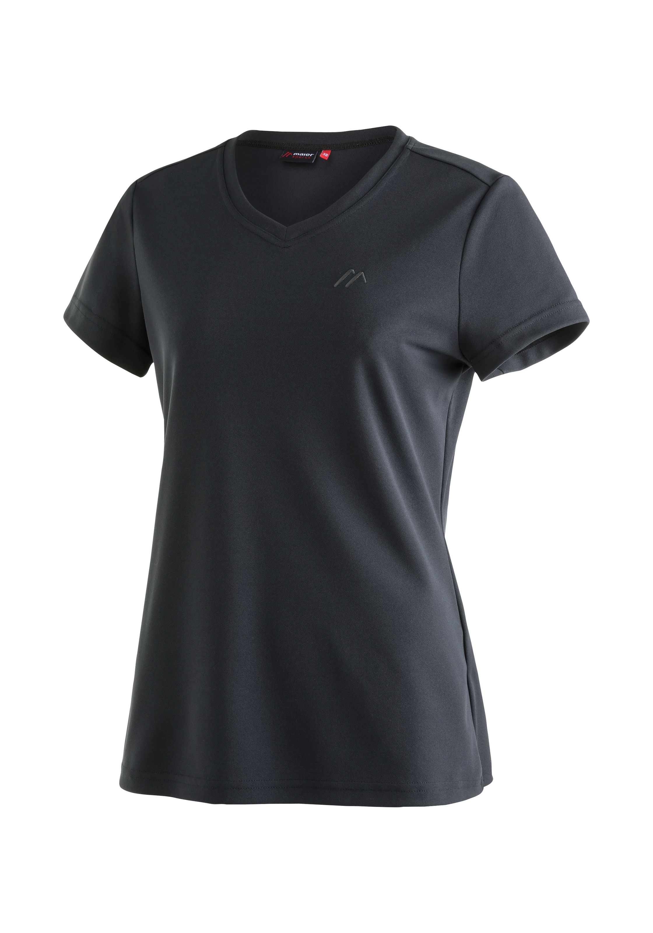 Maier Sports Funktionsshirt "Trudy", Damen T-Shirt, Kurzarmshirt für Wandern und Freizeit