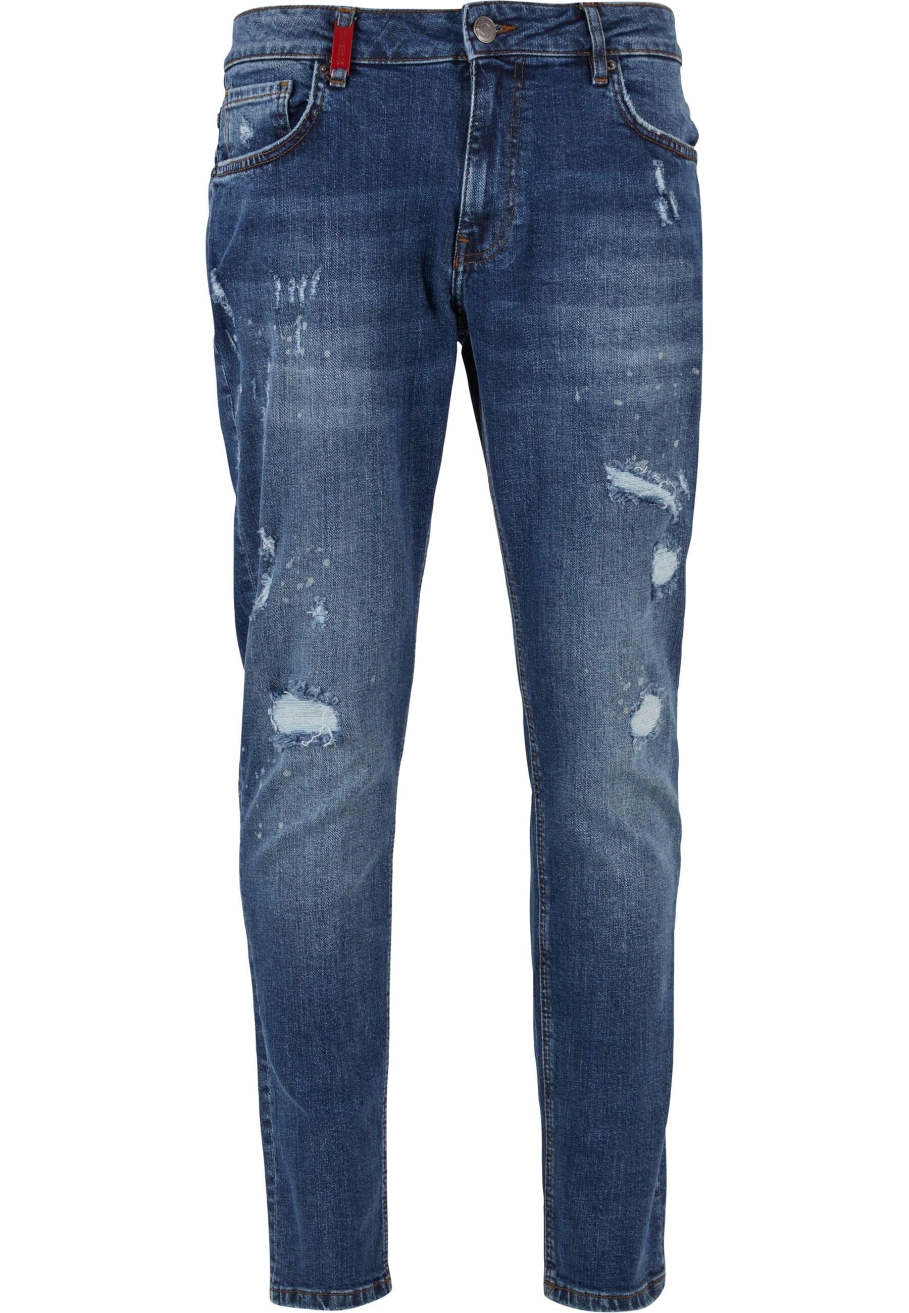 2Y Studios Bequeme Jeans »2Y Studios 2Y FRANCISCO DESTROYED SLIM FIT JEANS«