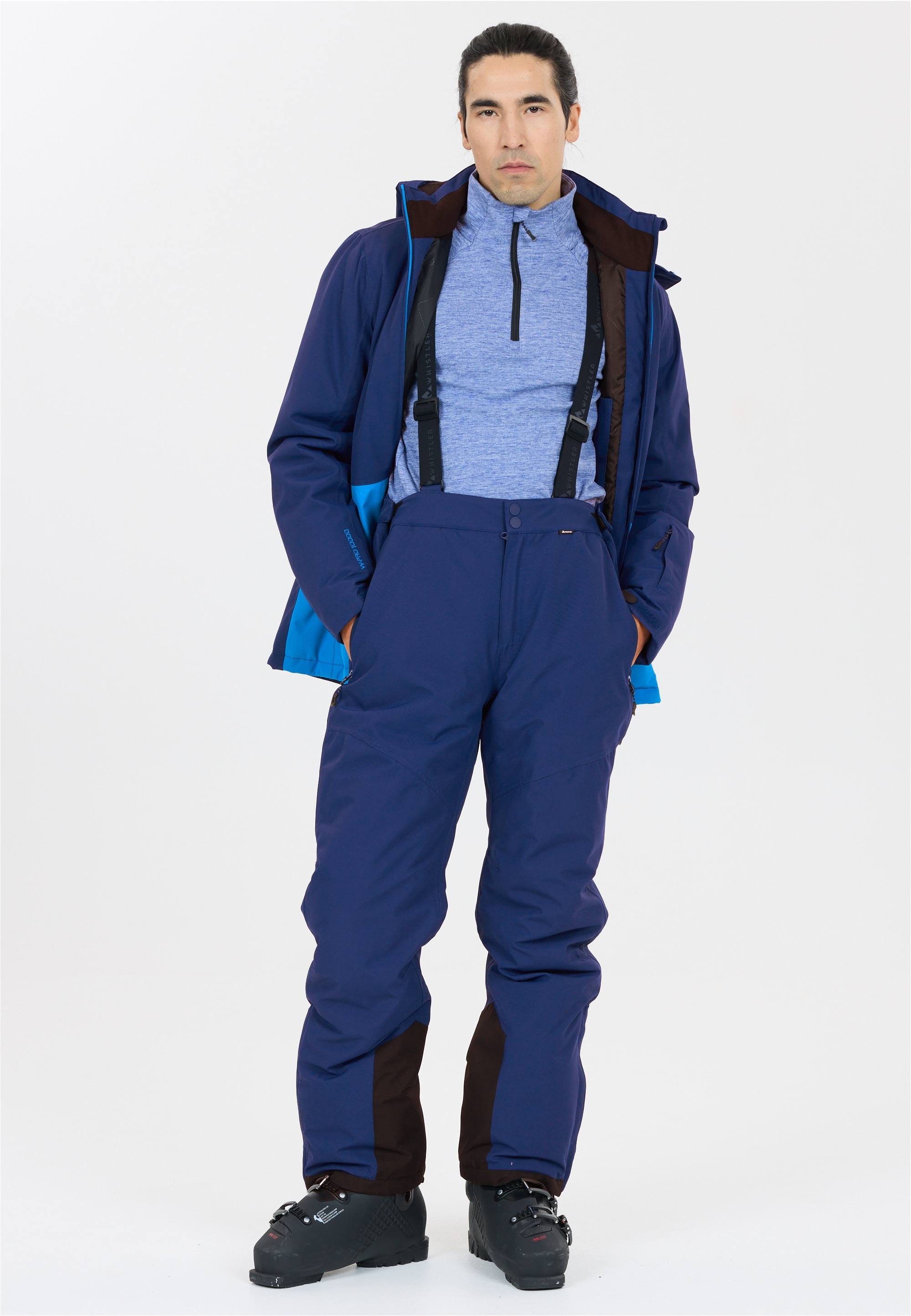 WHISTLER Skihose »Drizzle«, mit wasserabweisenden Eigenschaften und funktionalen Features